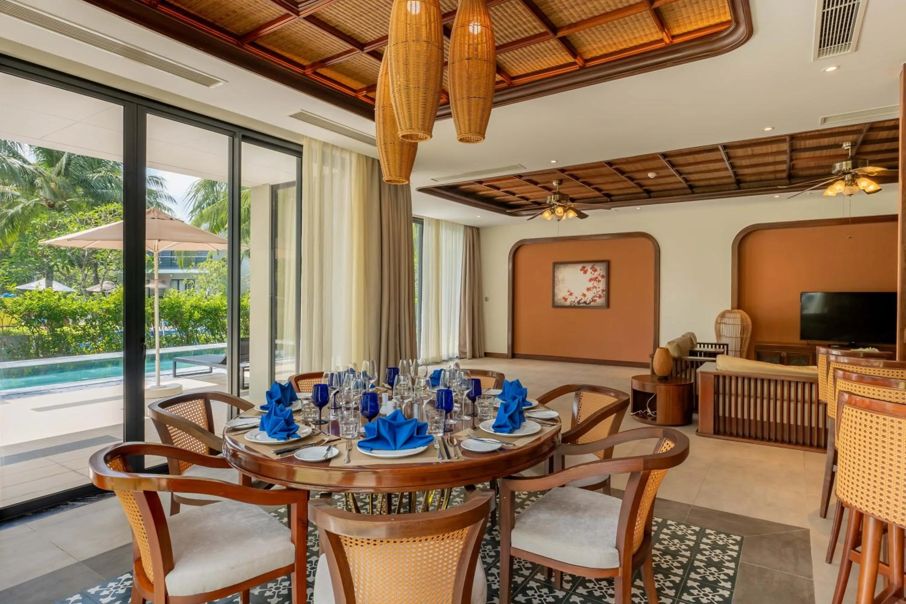 Living room in Best Western Premier Sonasea Phu Quoc