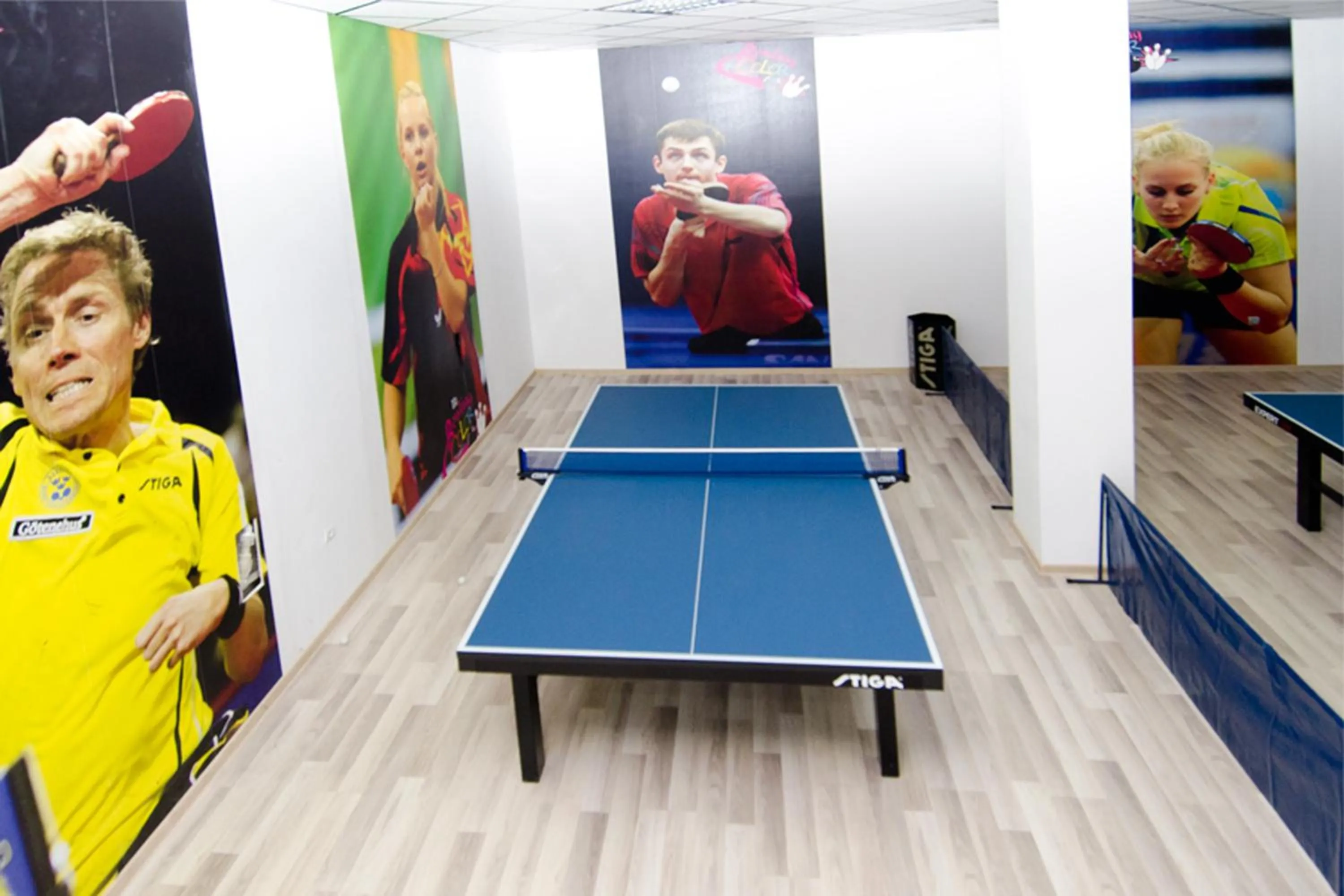 Table tennis in Hotel Color