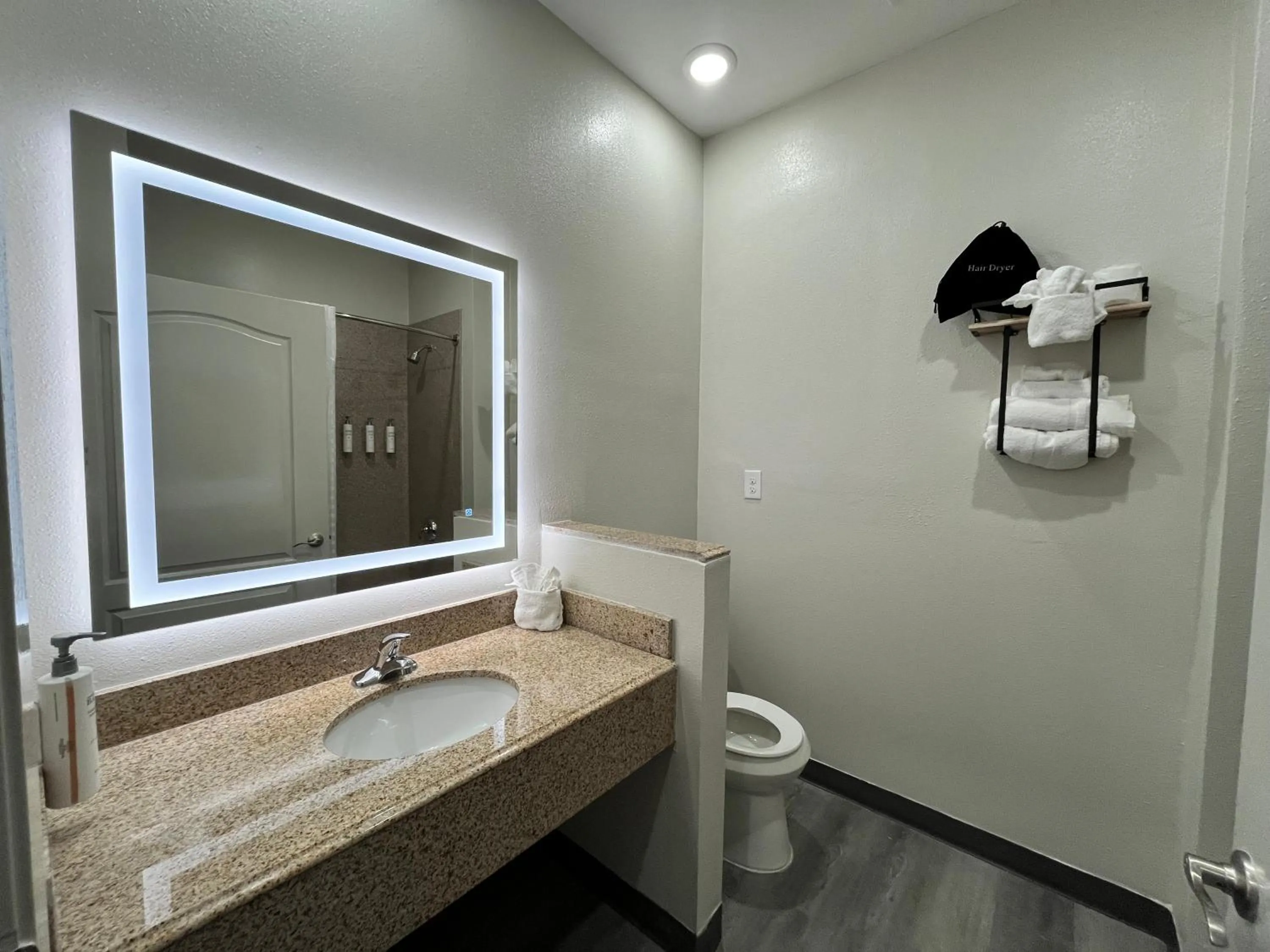 Toilet in Sonesta Essential Hotel Houston-I-45 Spring