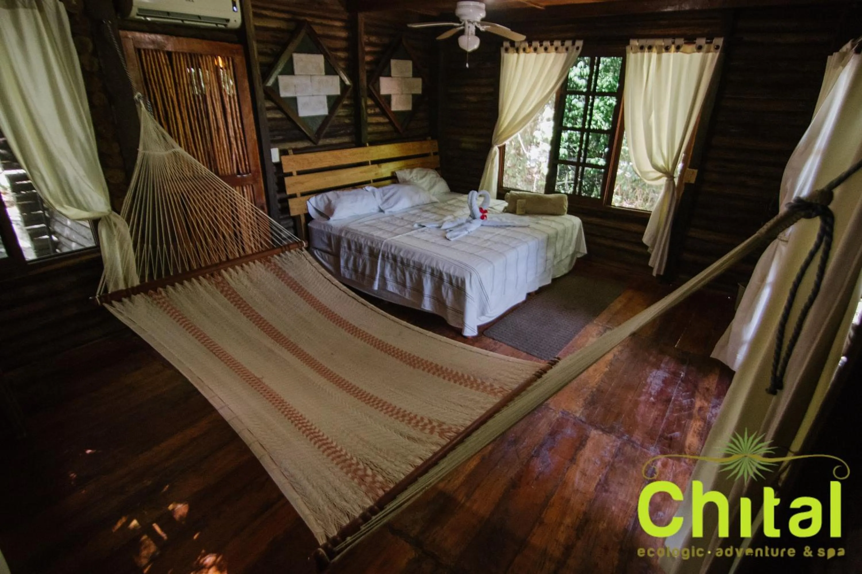 Bed in Hotel El Chital