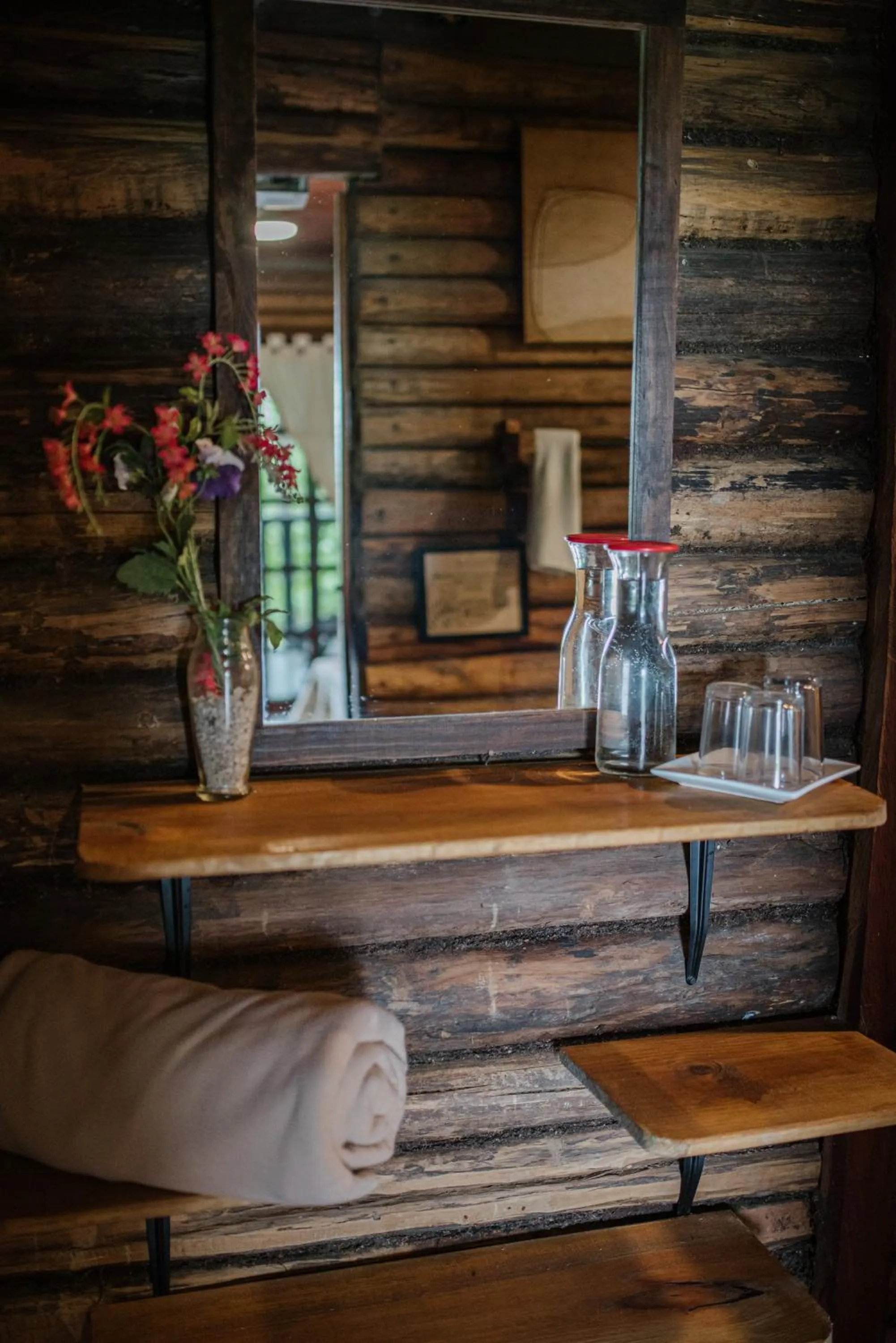 Bathroom in Hotel El Chital