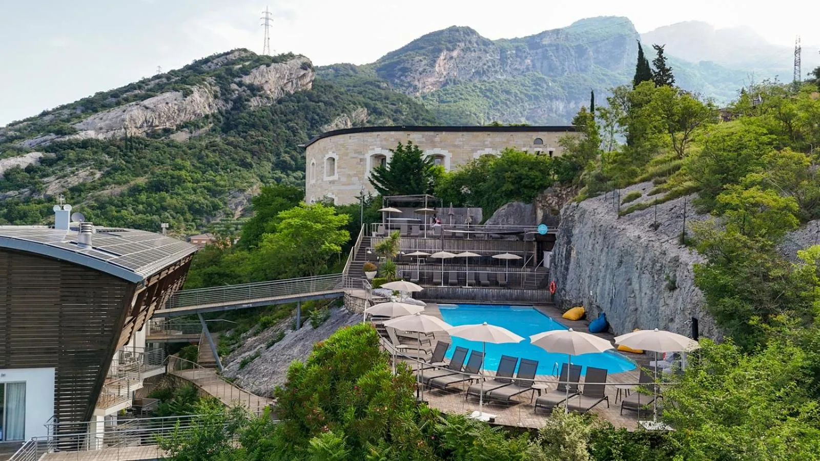 Bird's eye view in Garda Hotel Forte Charme