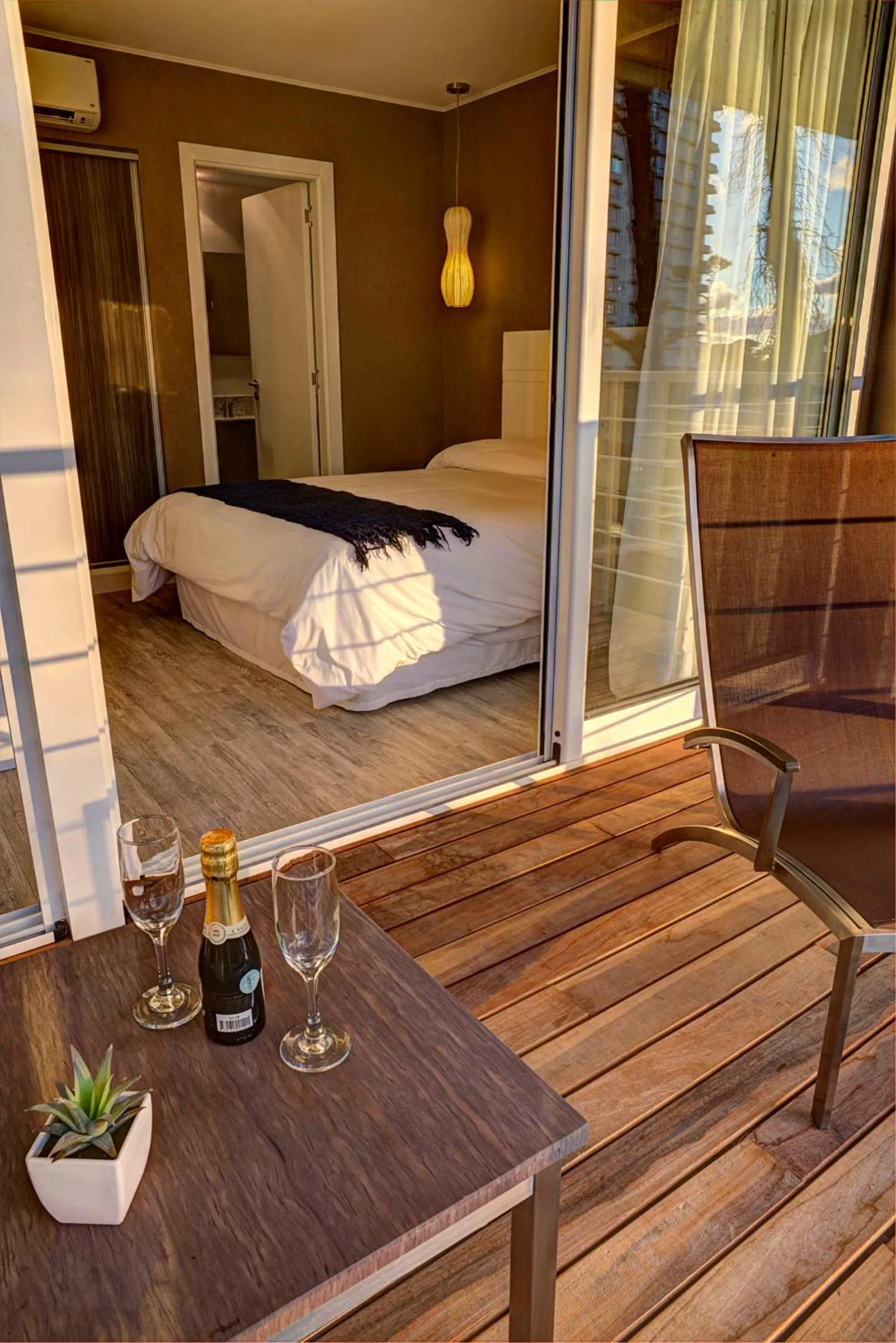 Balcony/Terrace, Bed in 2122 Hotel Art Design