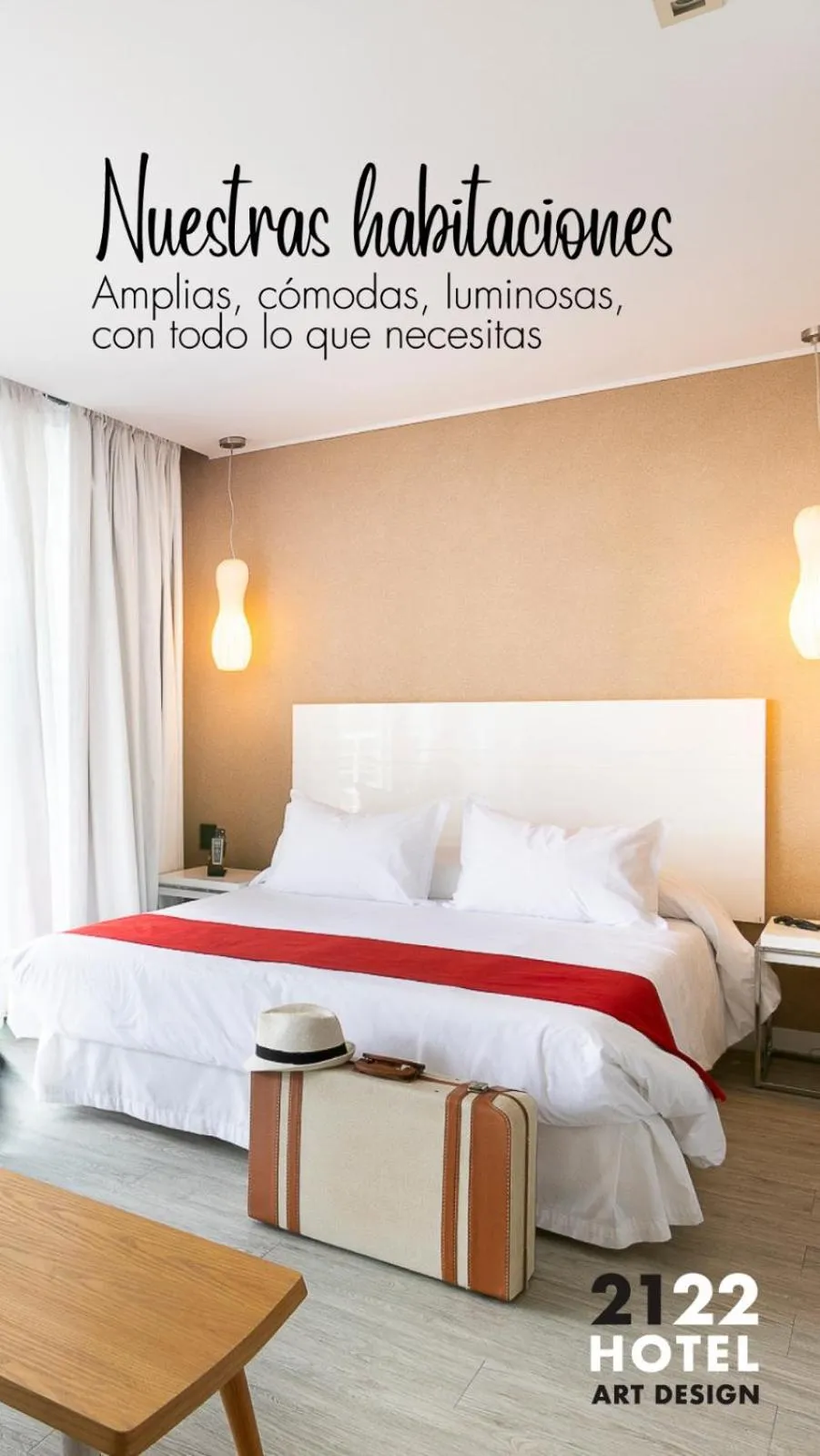 Bed in 2122 Hotel Art Design