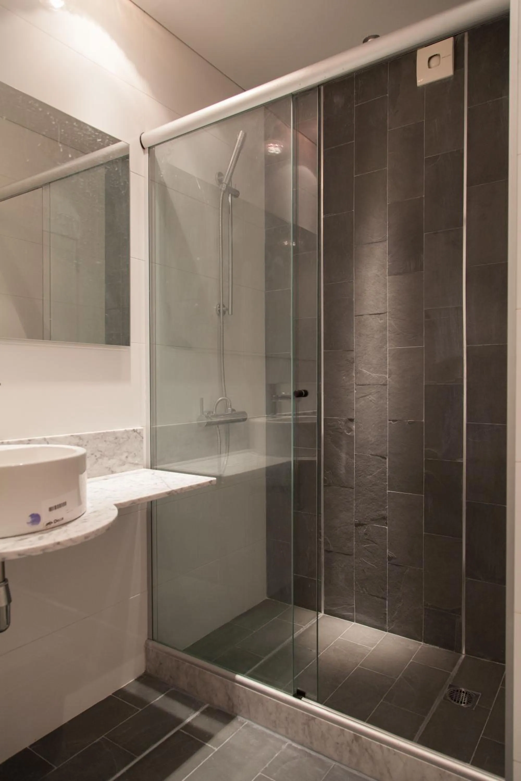 Shower in 2122 Hotel Art Design