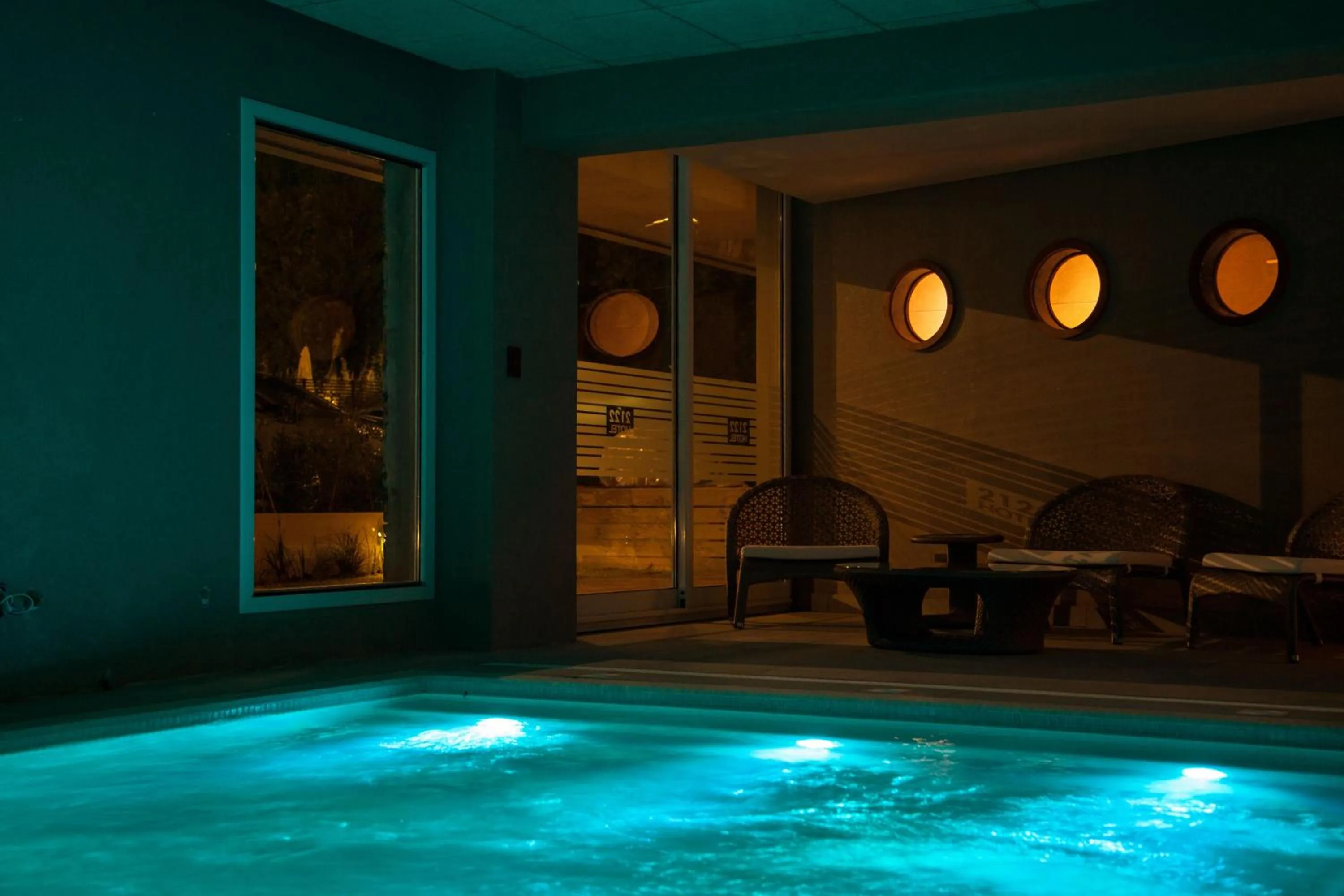 Swimming pool in 2122 Hotel Art Design