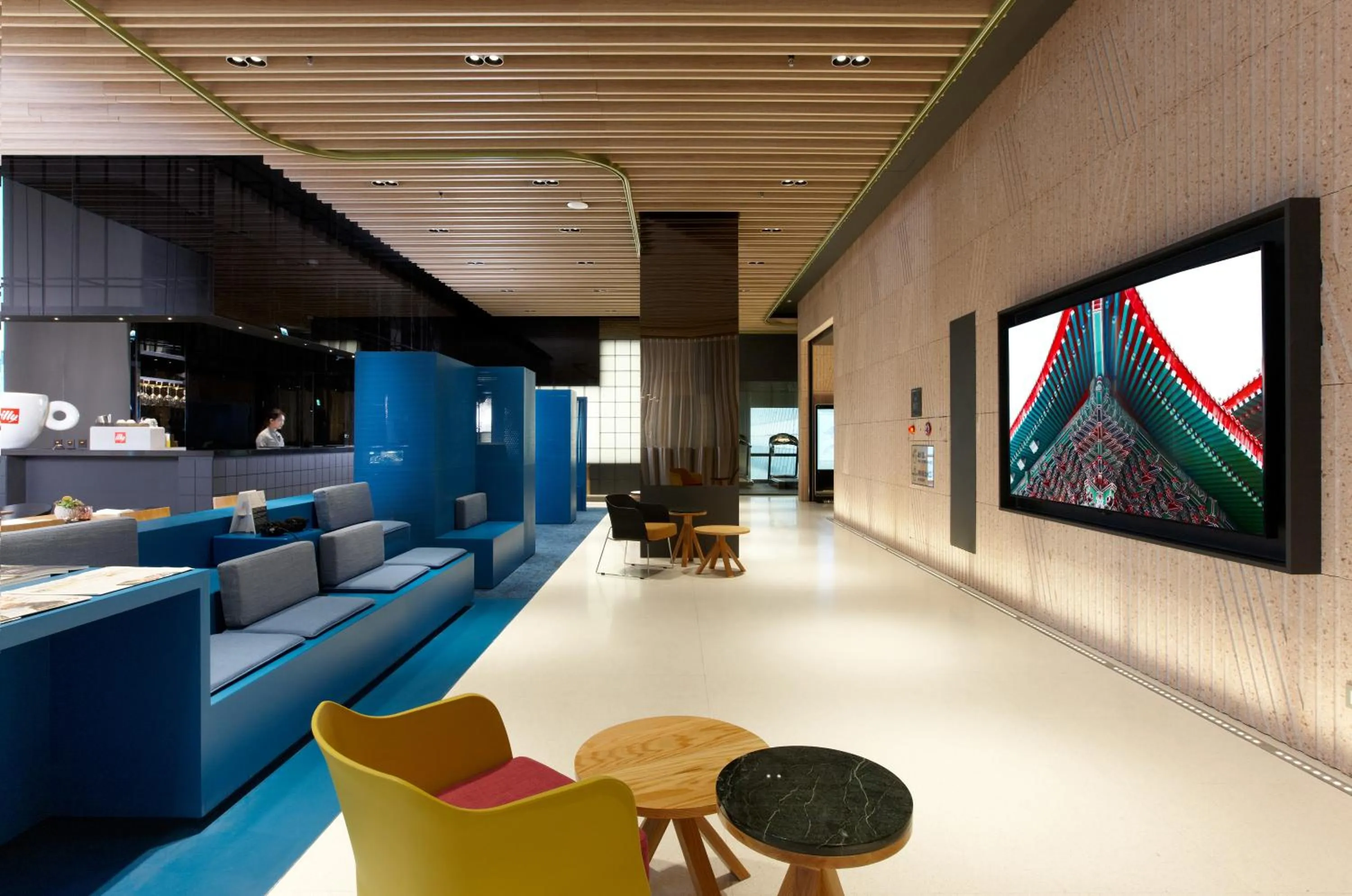 Lobby or reception in The Place Taipei