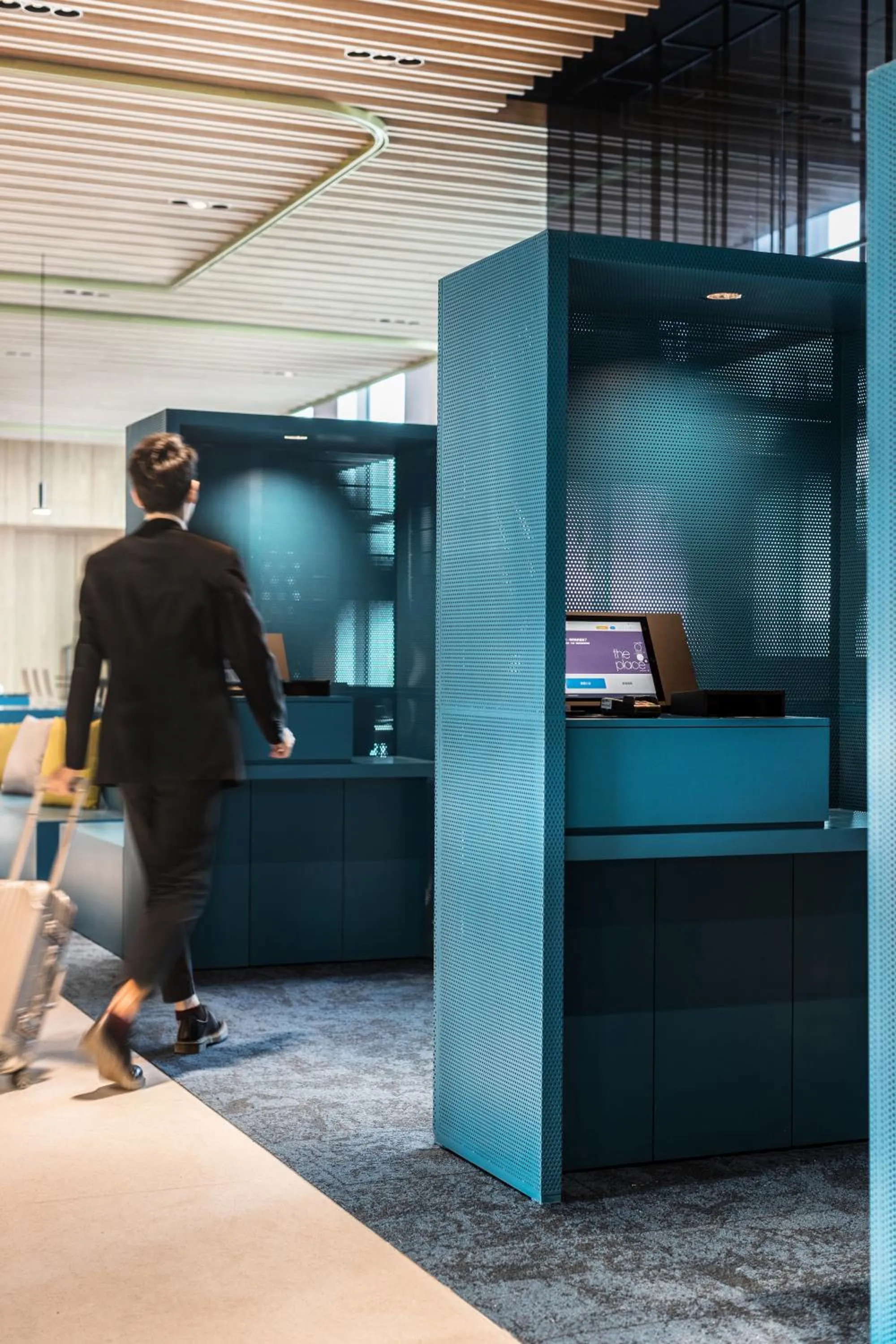 Lobby or reception in The Place Taipei