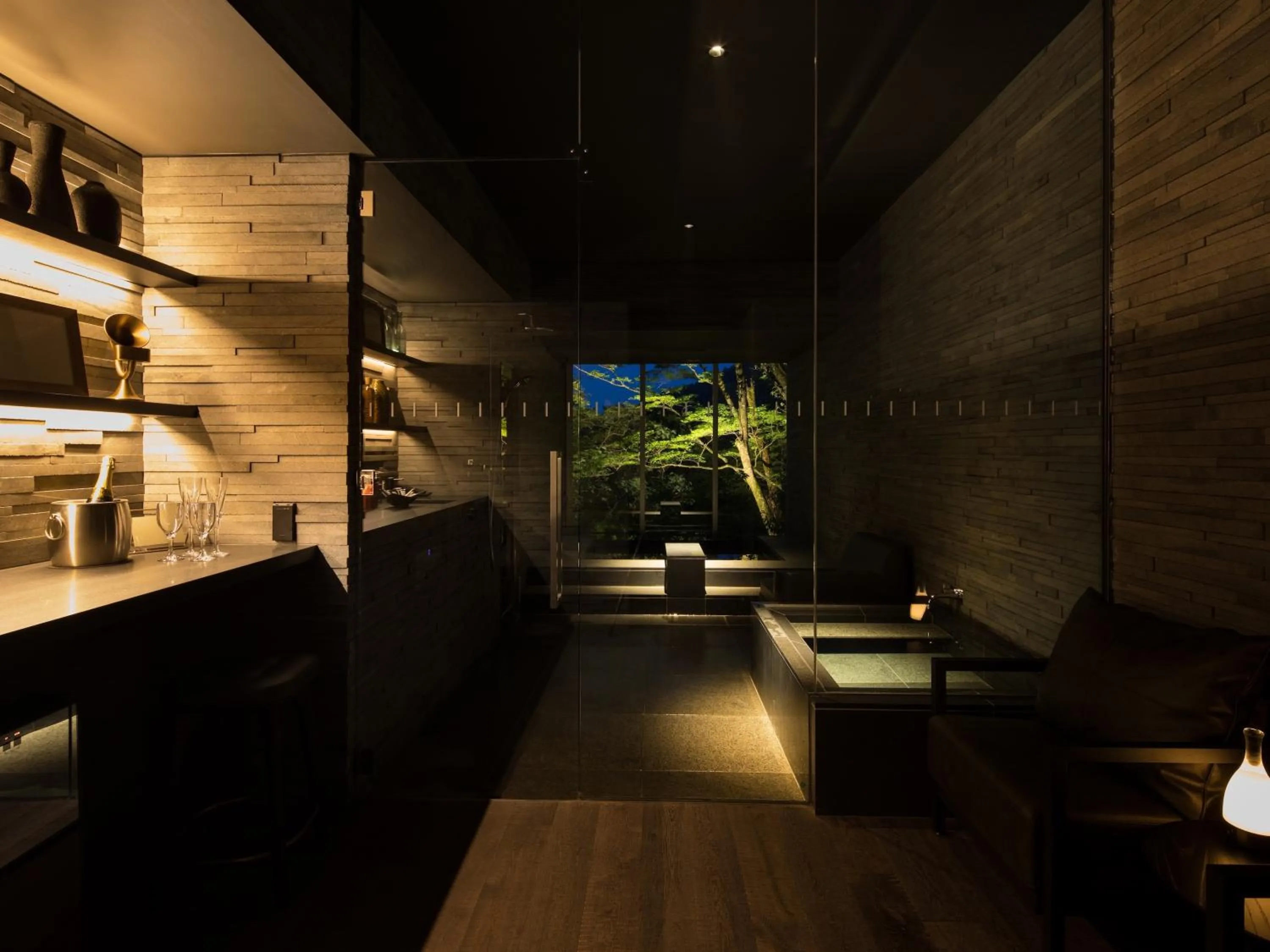 Spa and wellness centre/facilities in barhotel Hakone Kazan