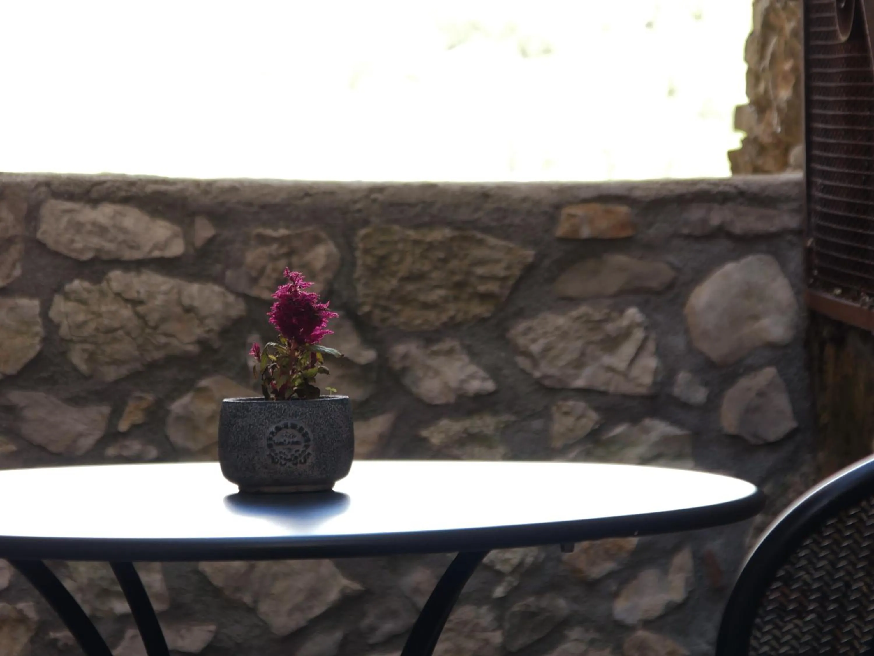 Balcony/Terrace in B&B Leofreni Natura