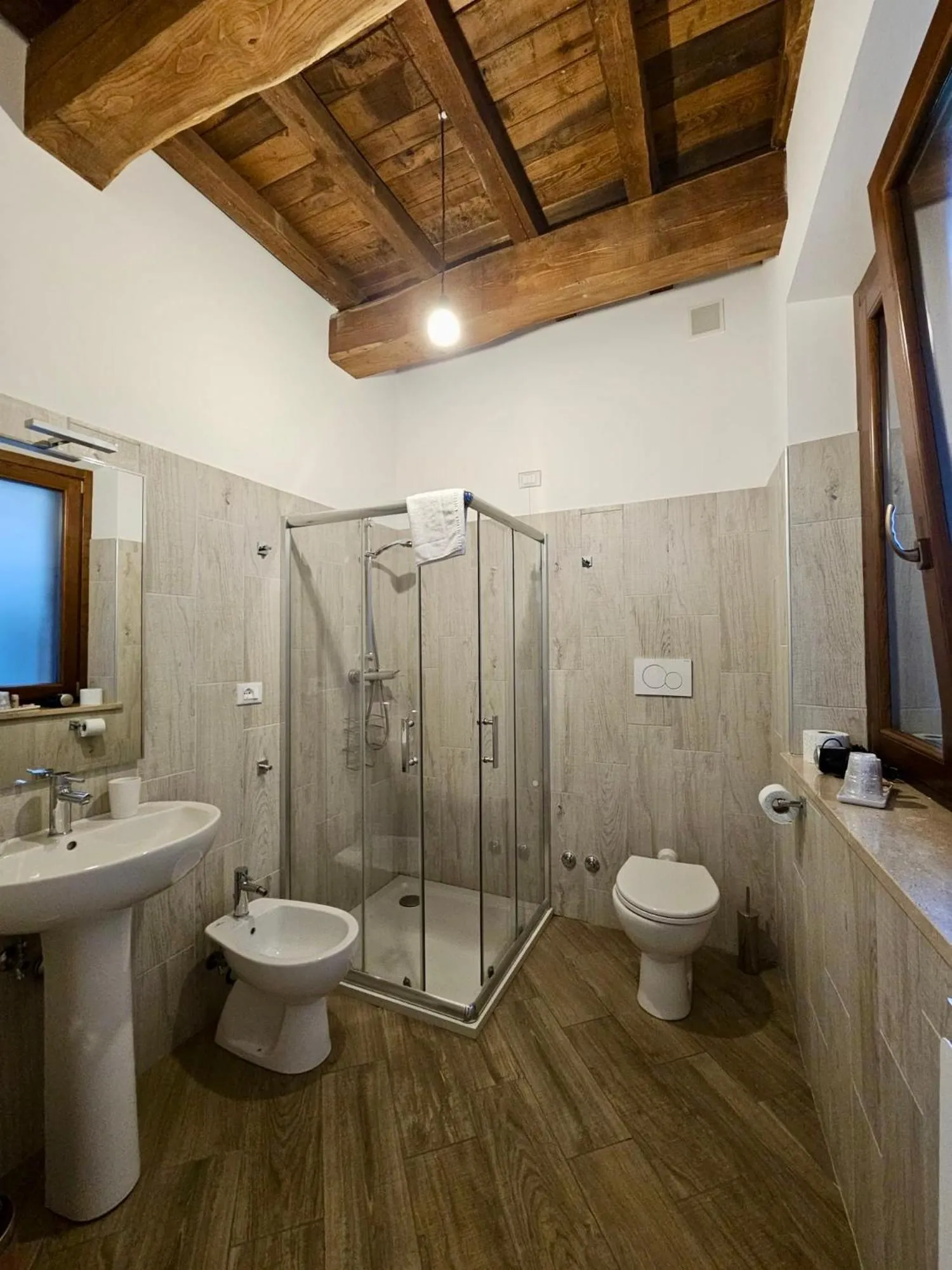 Shower in B&B Leofreni Natura