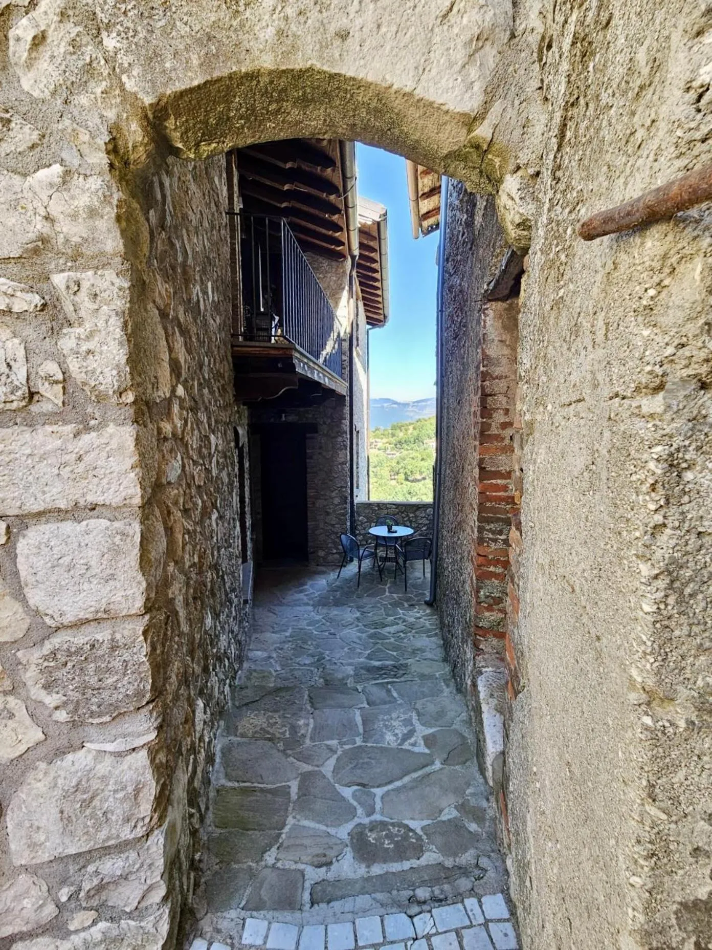 Landmark view in B&B Leofreni Natura