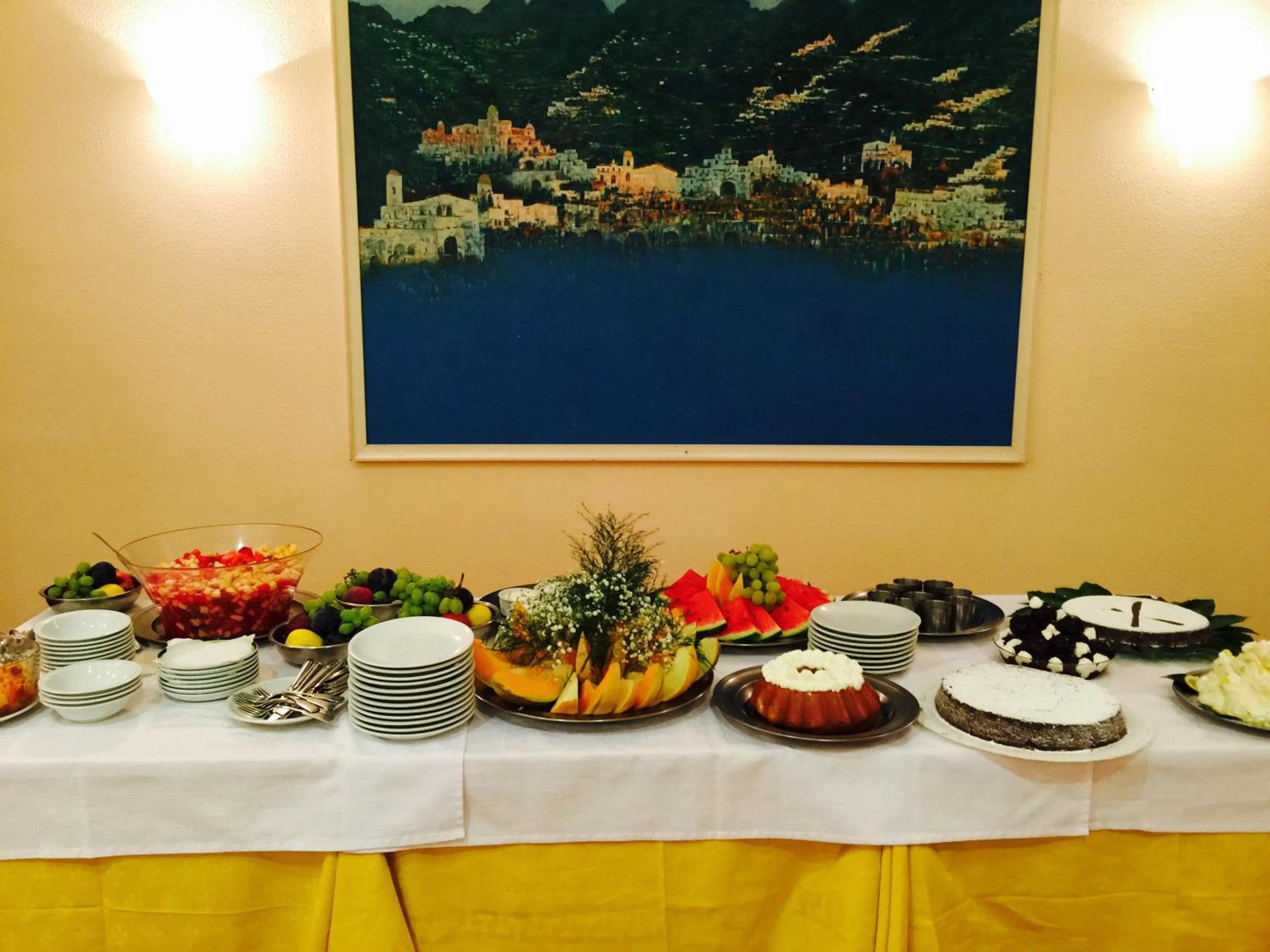 Food and drinks in Panorama Palace Hotel