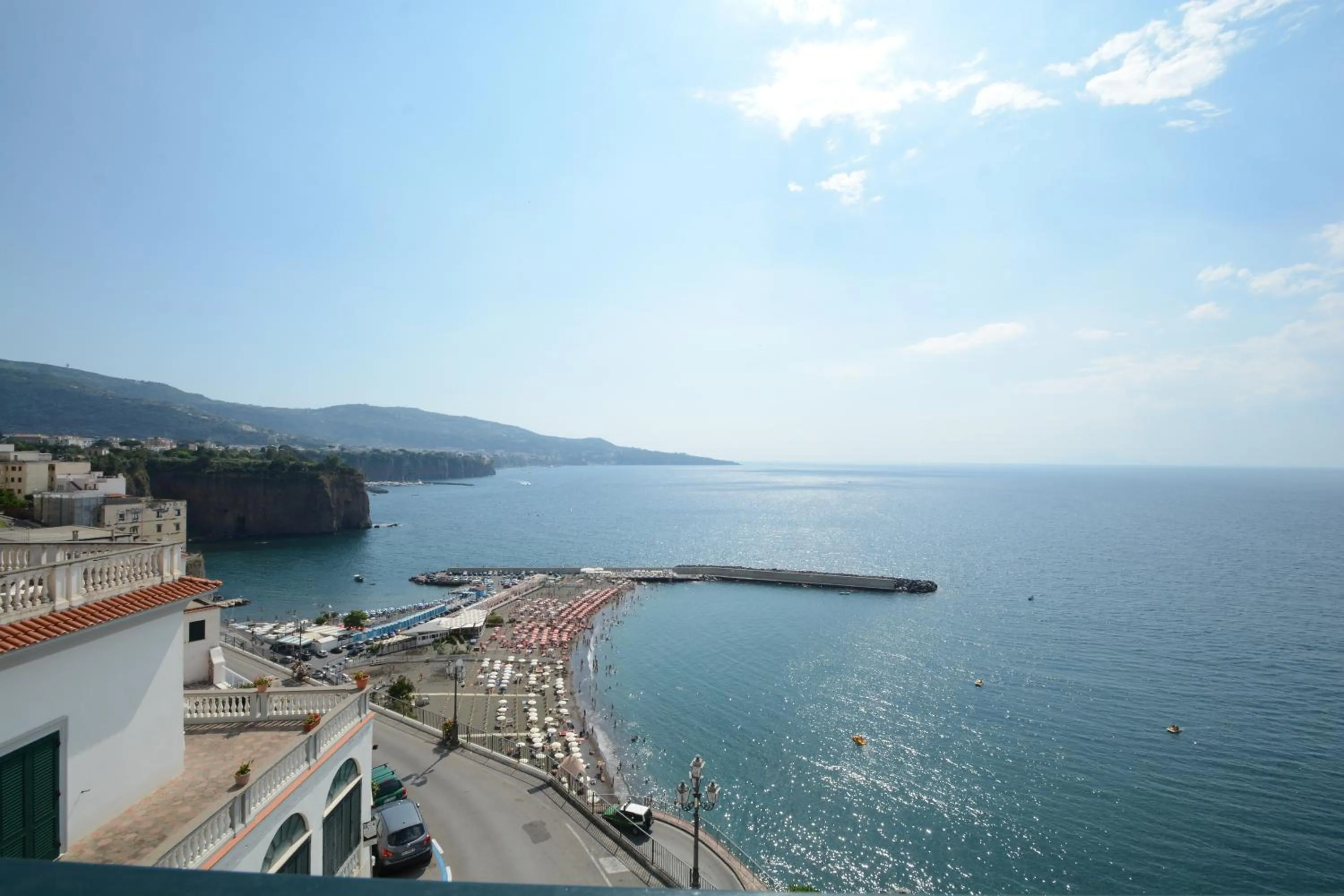Sea view in Panorama Palace Hotel