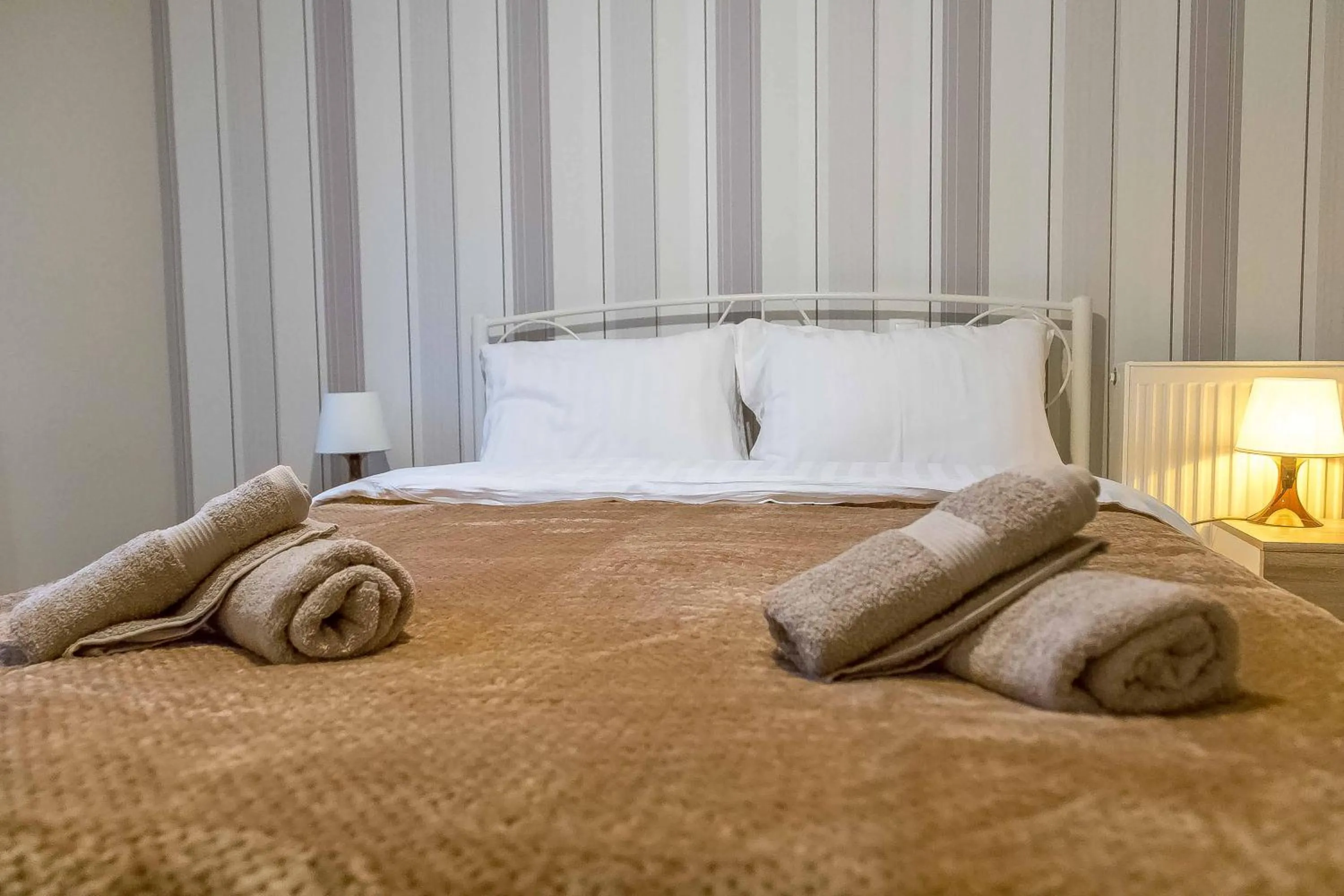 Bedroom, Bed in Historic Luxury House in the Heart of Meteora