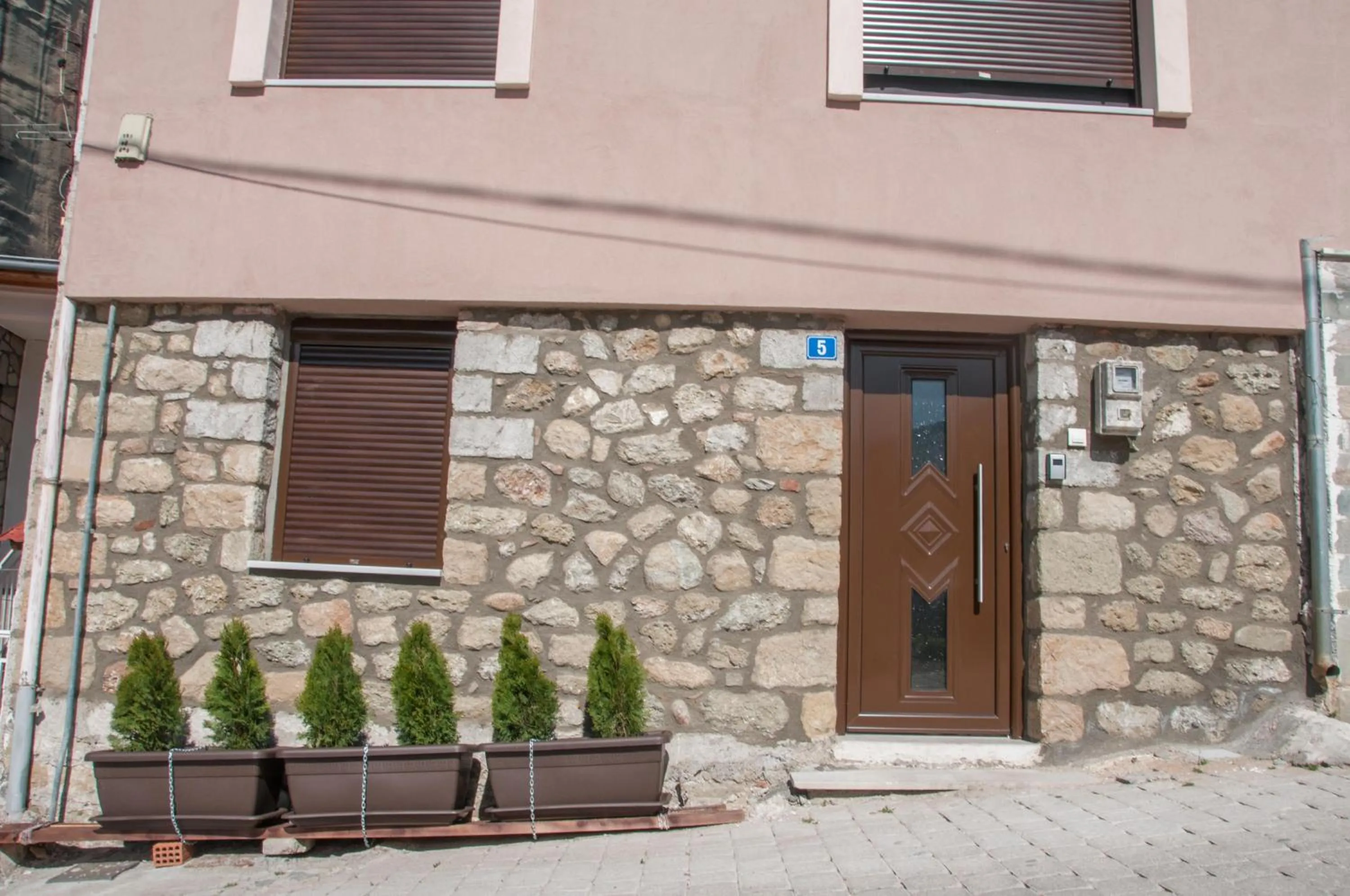 Facade/entrance in Historic Luxury House in the Heart of Meteora