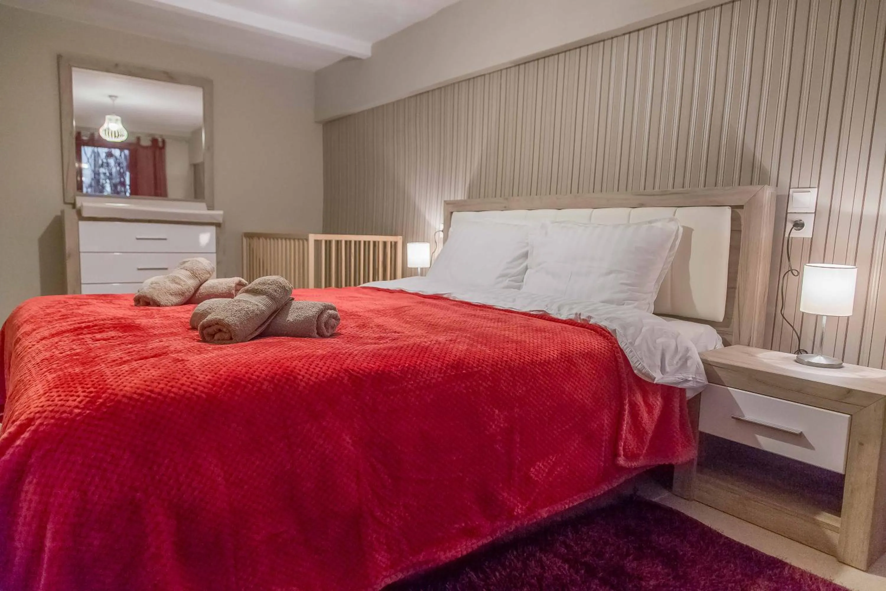 Bedroom, Bed in Historic Luxury House in the Heart of Meteora