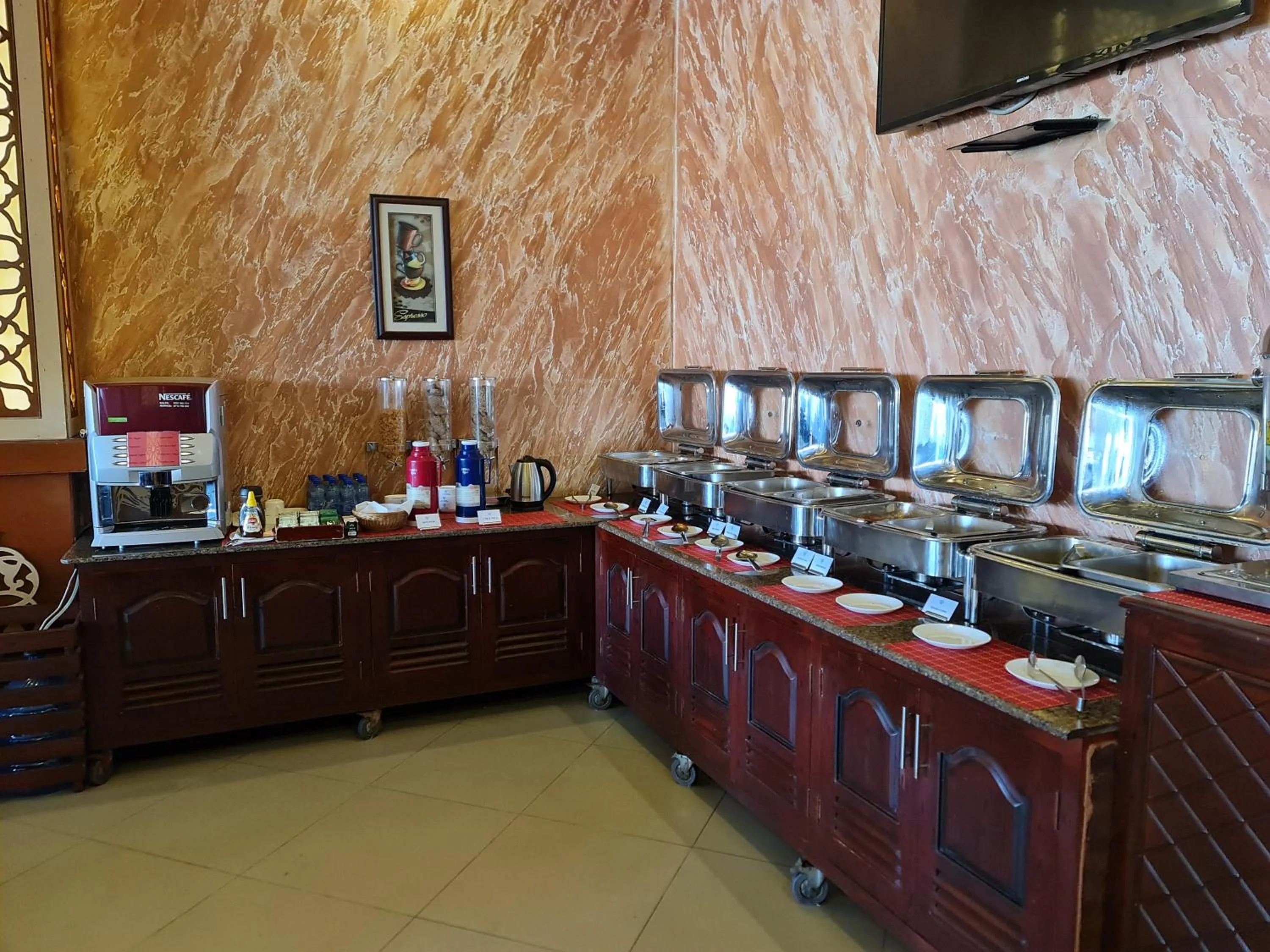 Breakfast in Hotel Blue Sapphire