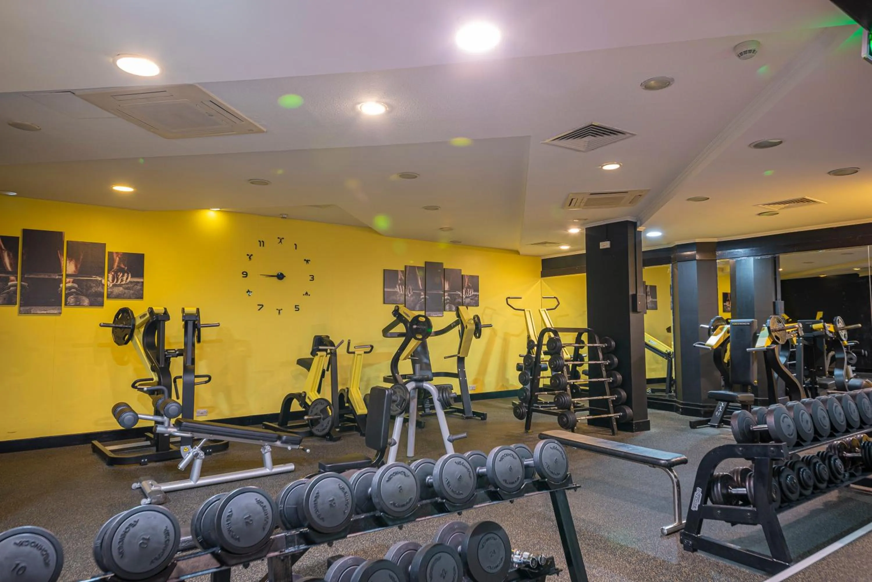 Fitness centre/facilities in The Apartments