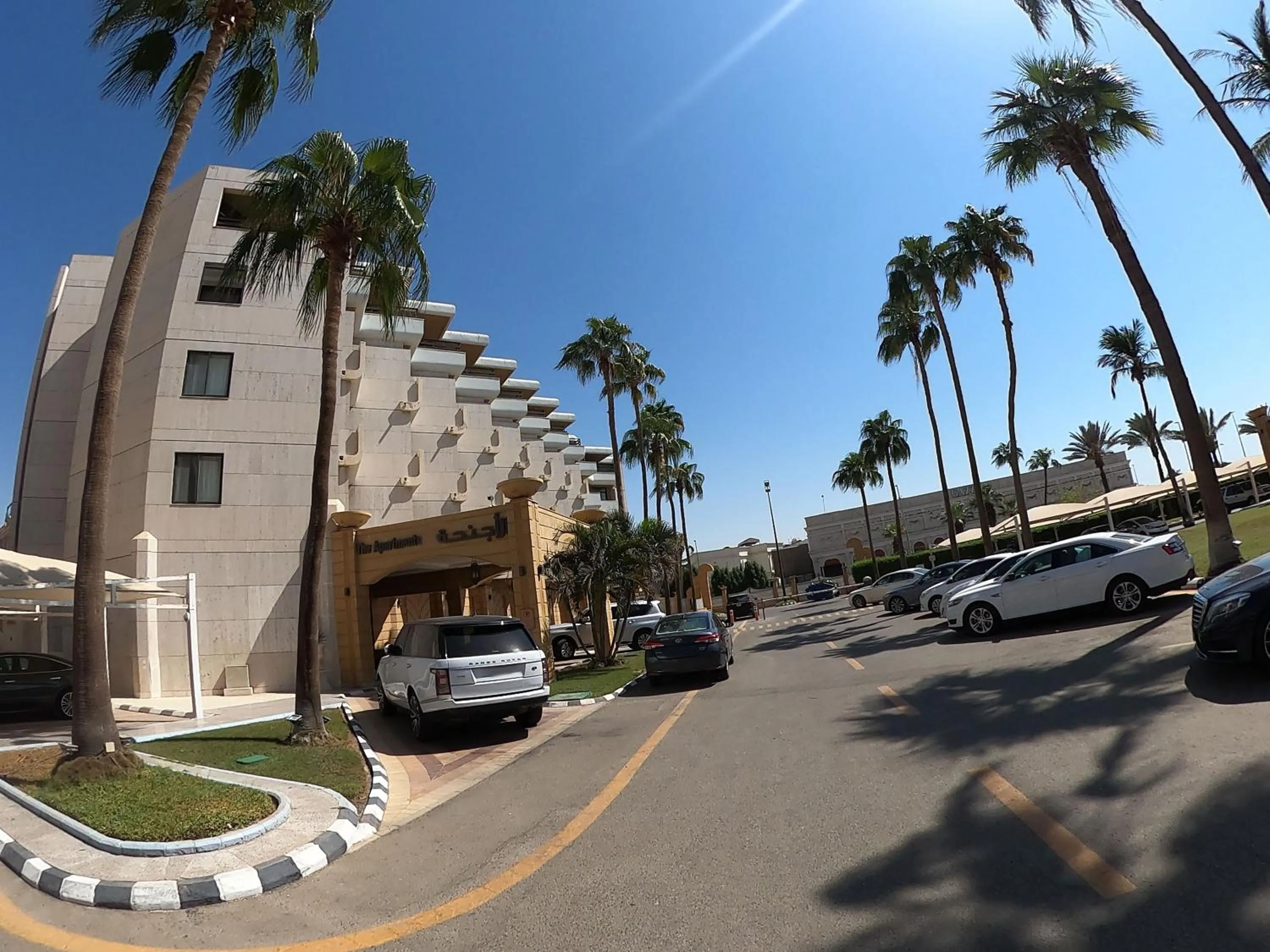 Property building in The Apartments