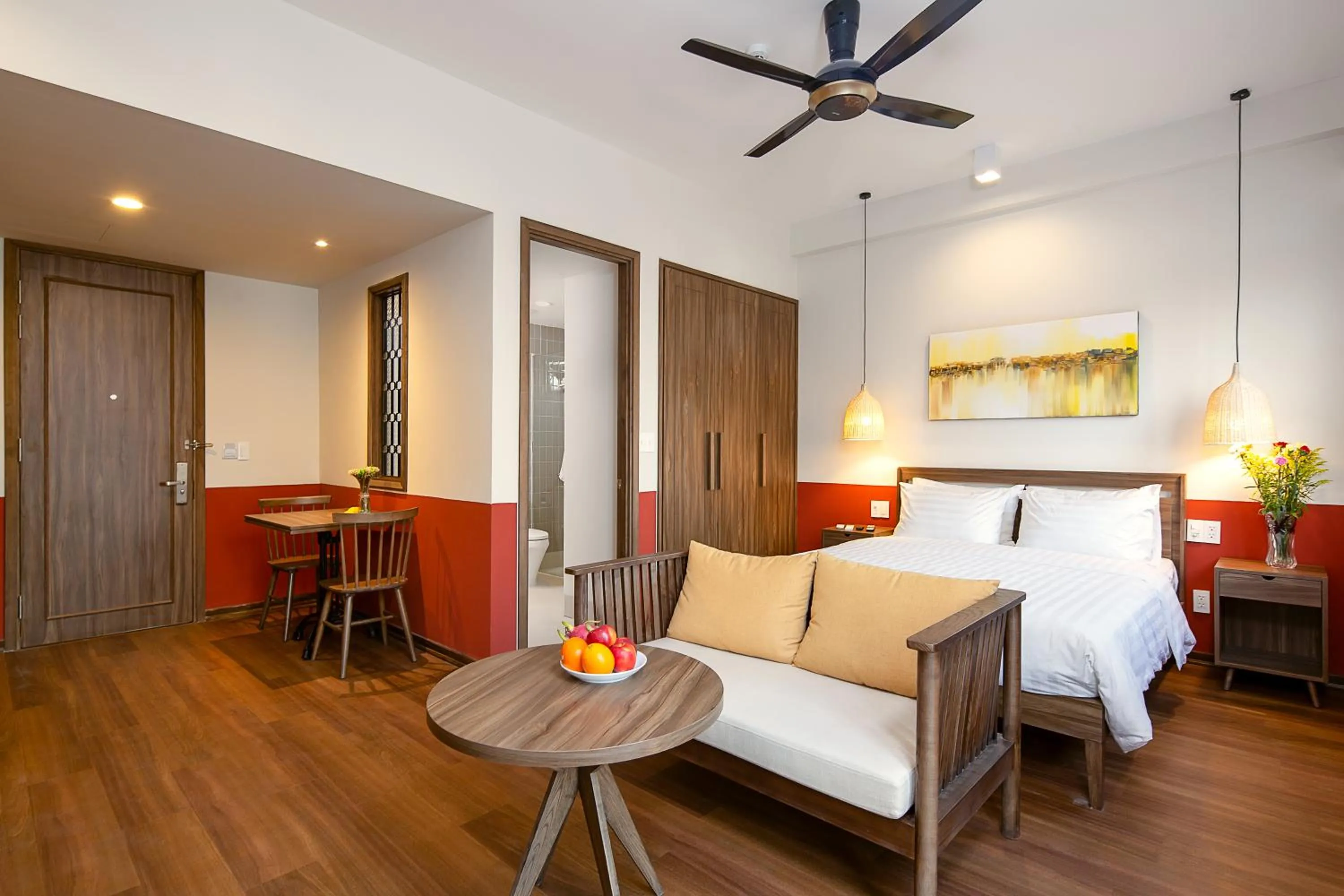 Photo of the whole room in Casa Rosa Apartment