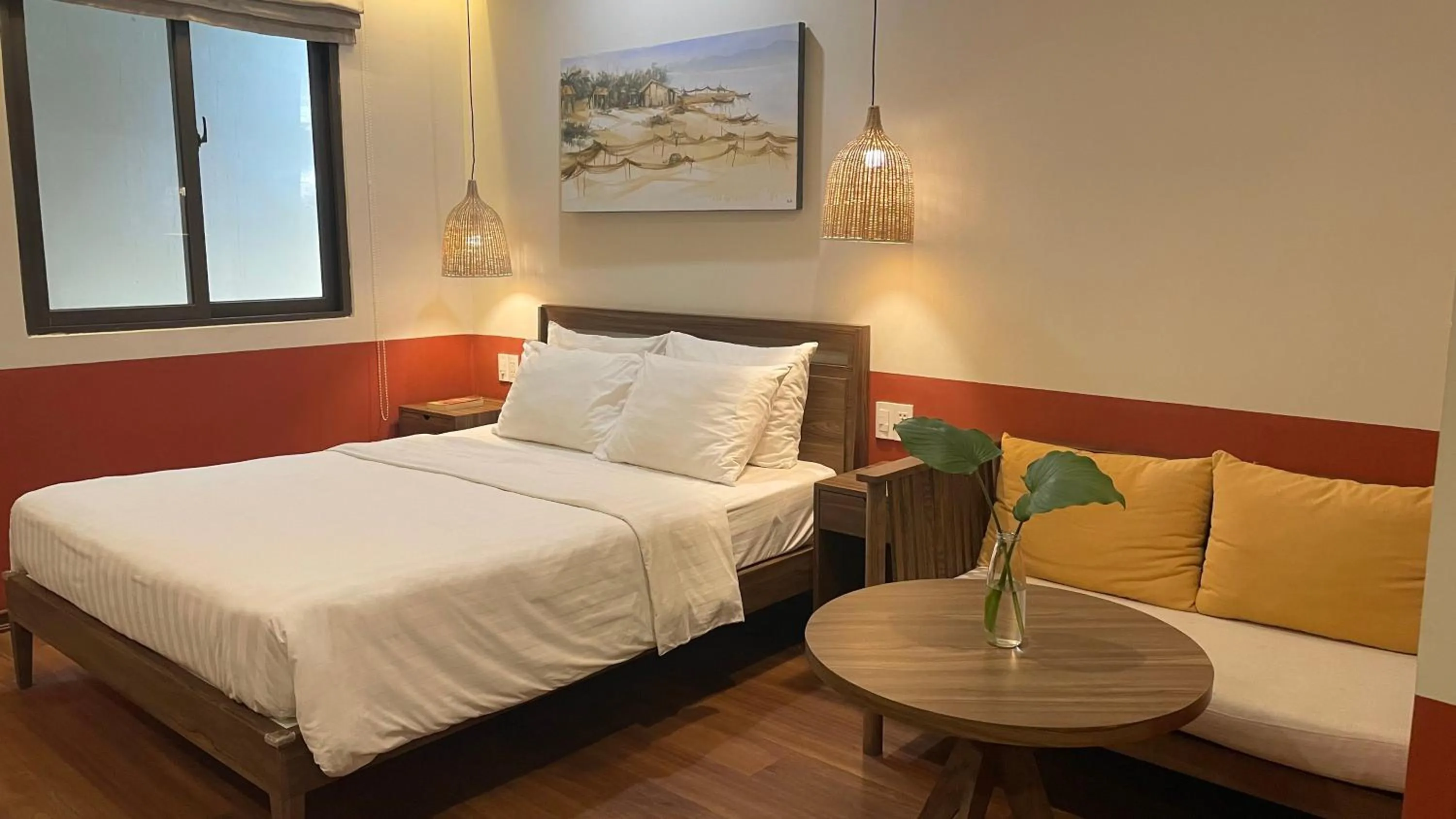 Bed in Casa Rosa Apartment