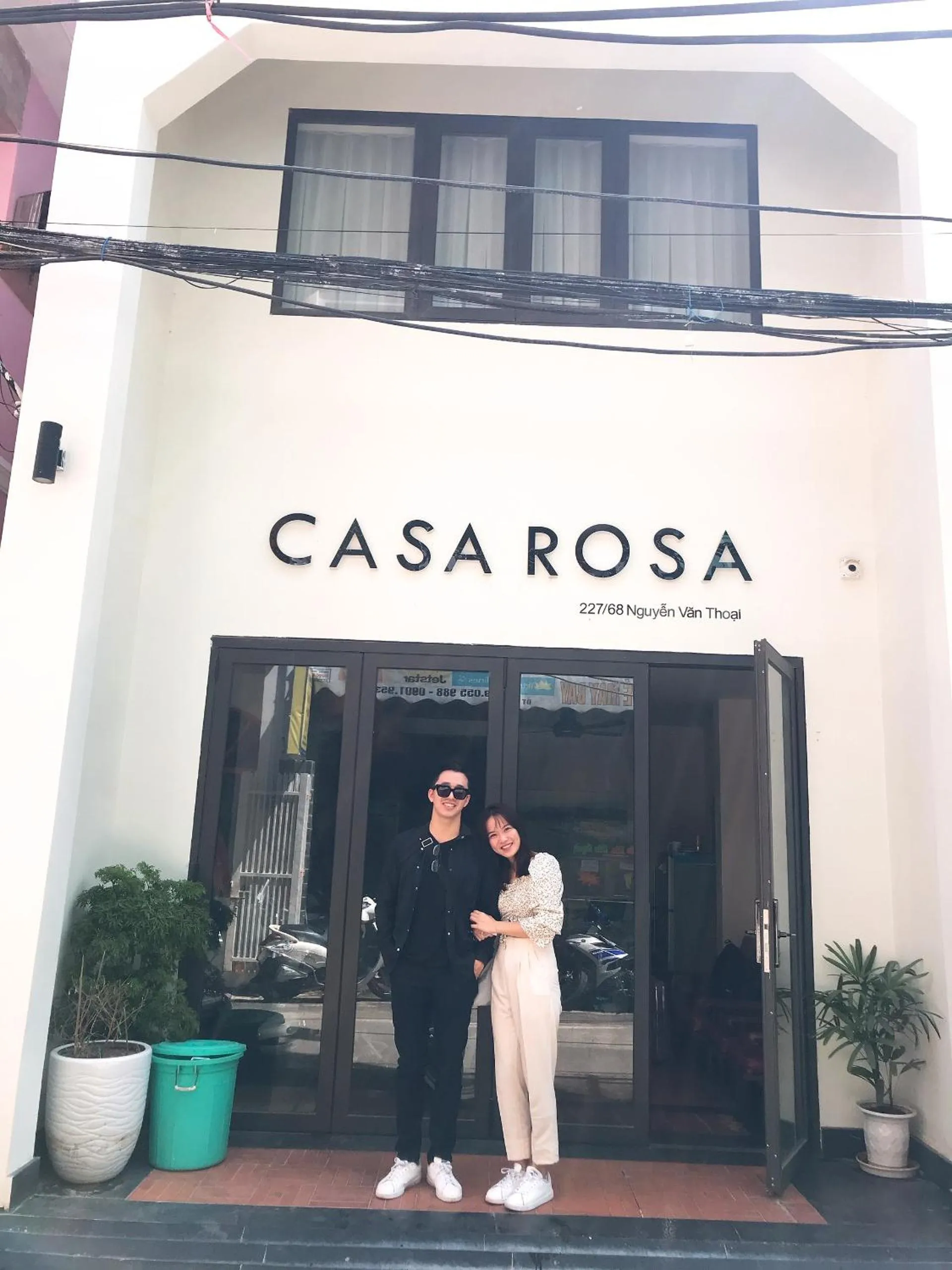 Facade/entrance in Casa Rosa Apartment