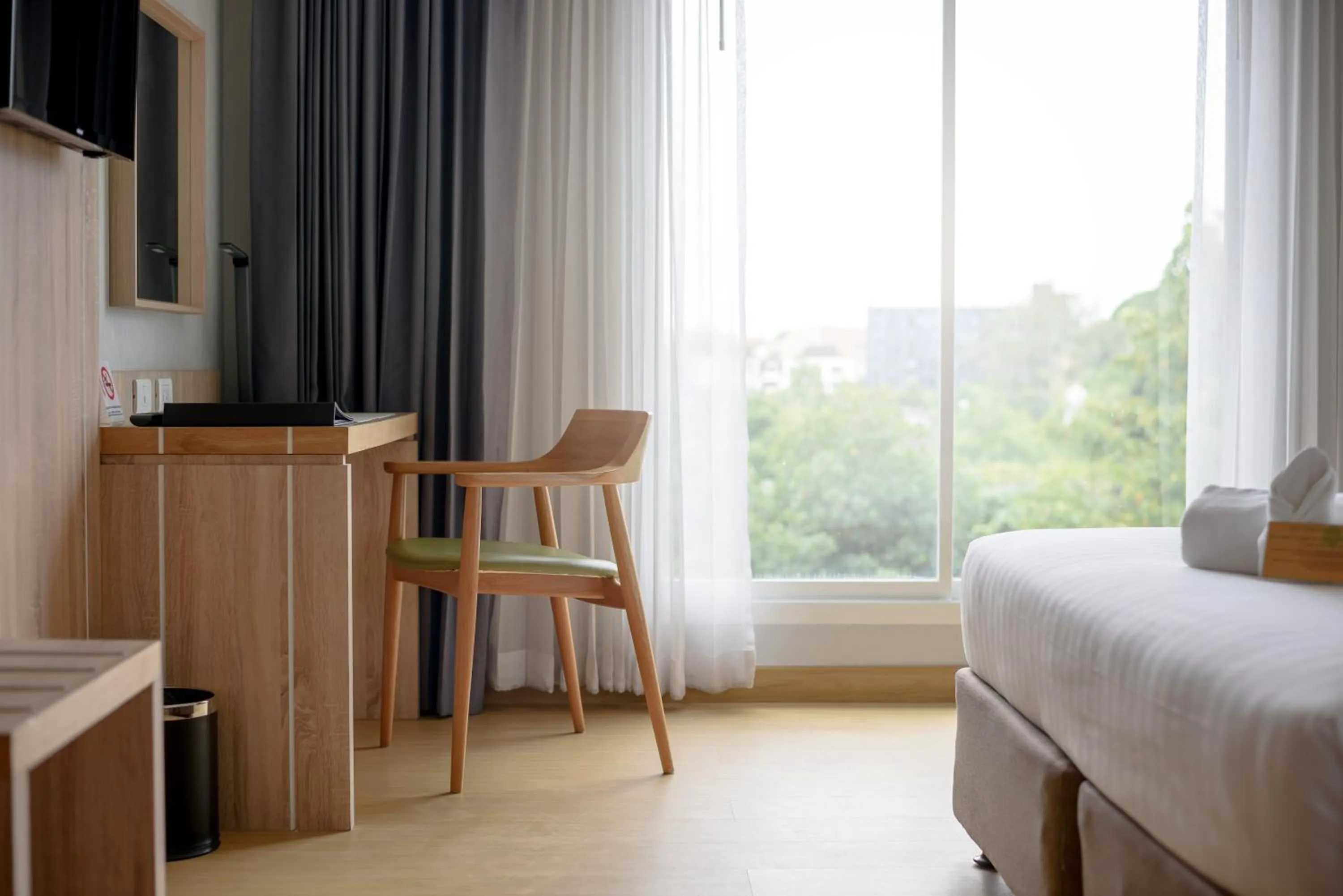 Bedroom, Bed in Prime Square Hotel