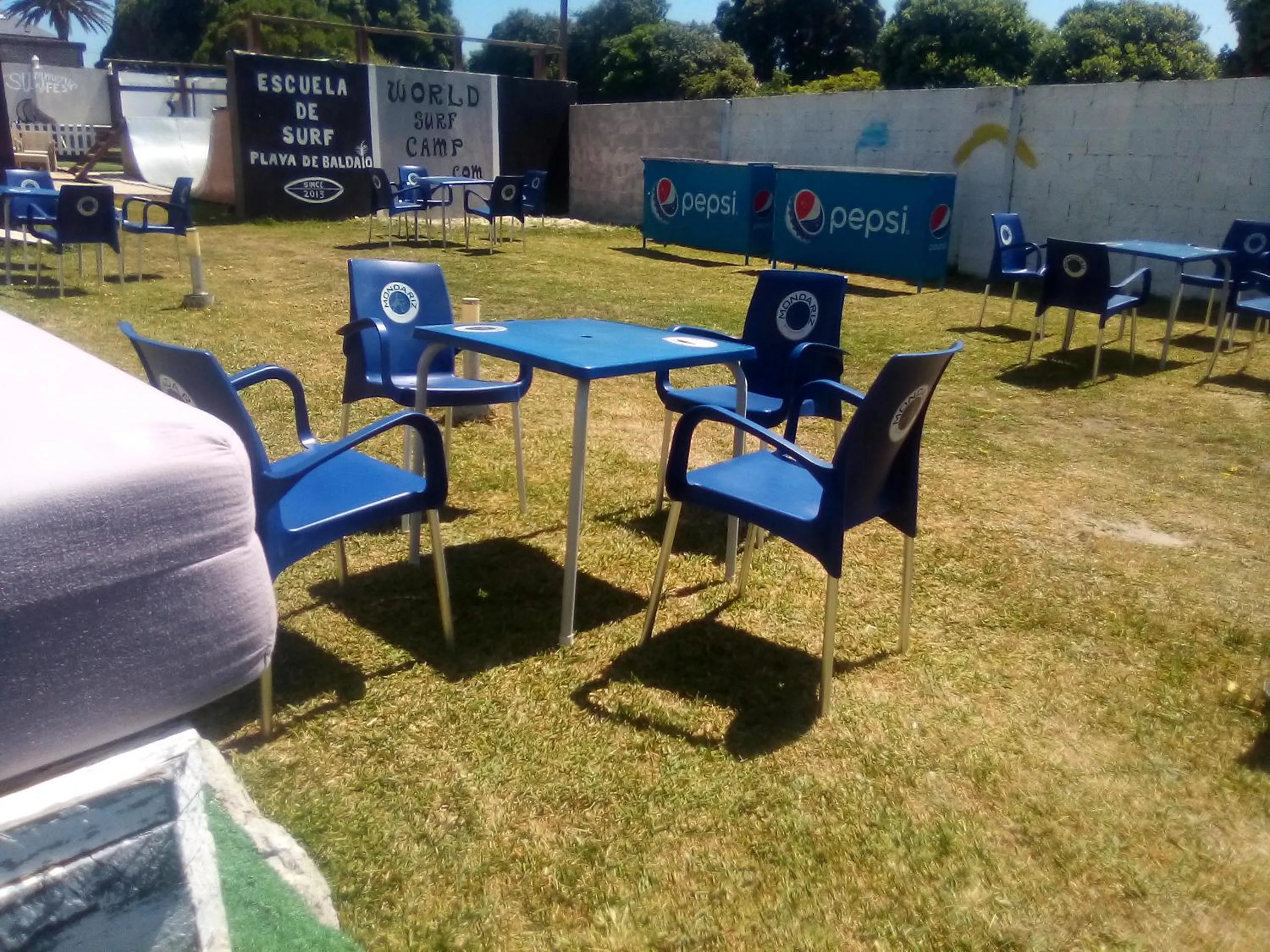 Children play ground in Coruña Backpackers Hostel
