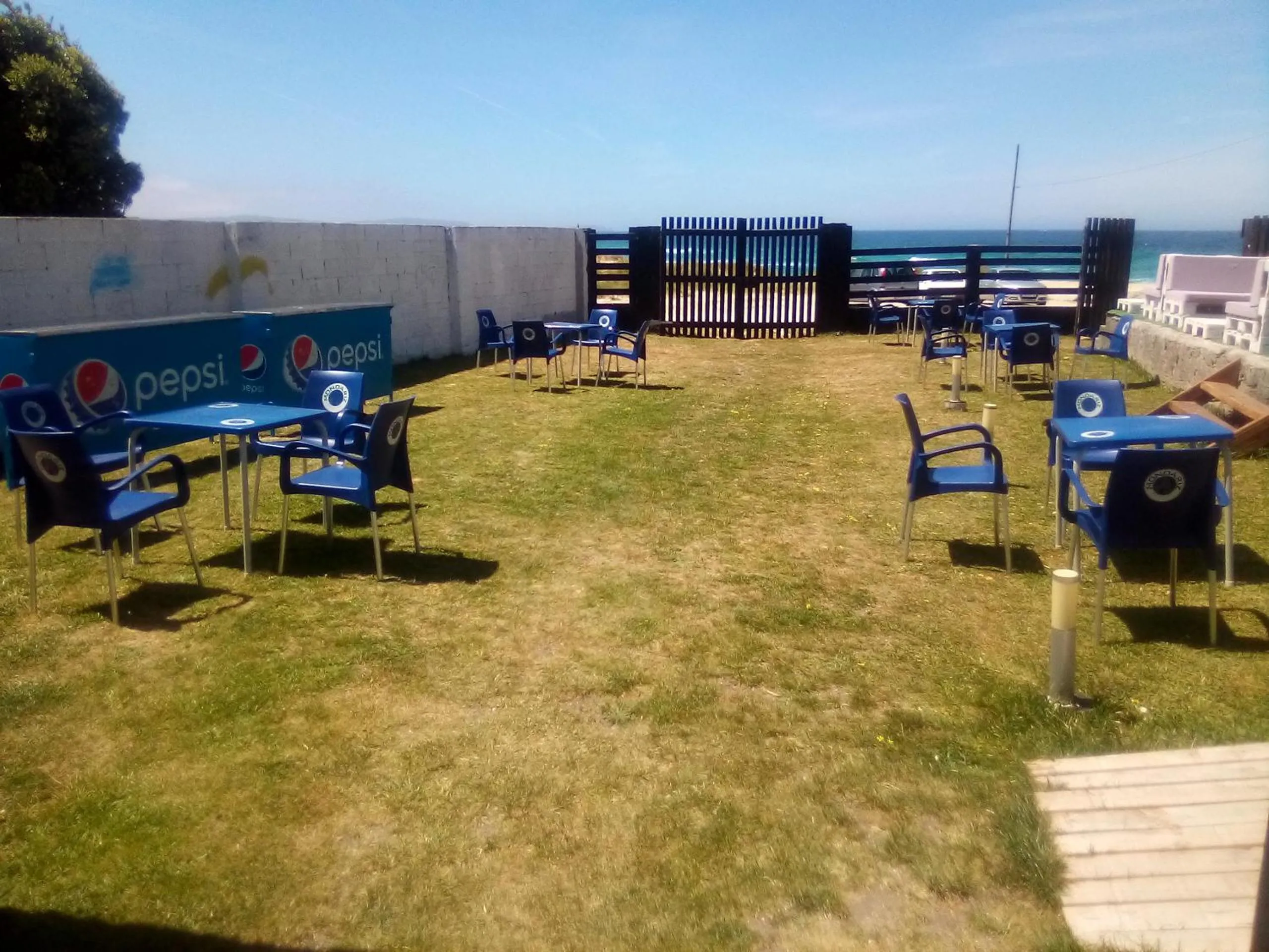 Garden in Coruña Backpackers Hostel