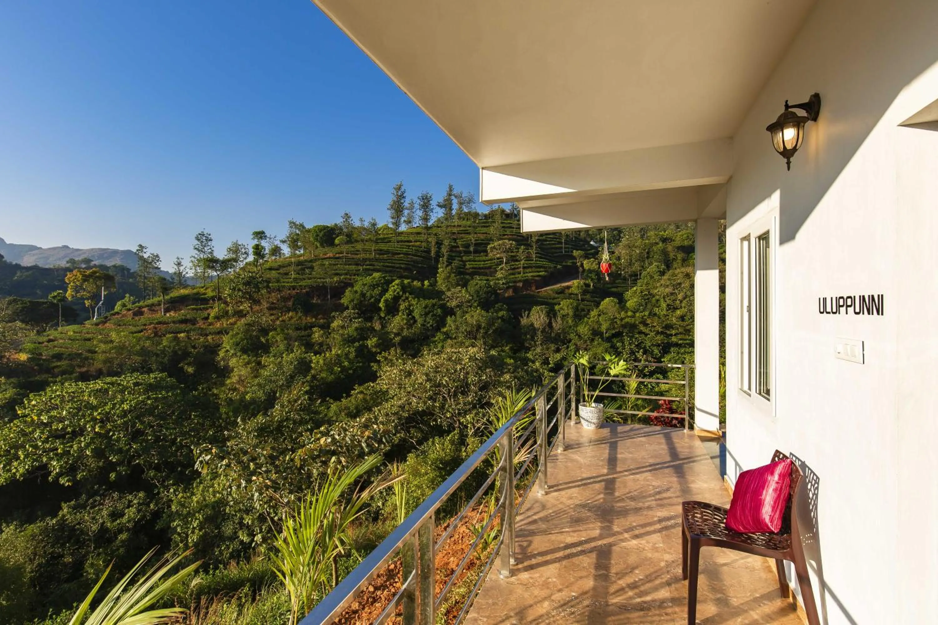 Natural landscape in Zostel Vagamon