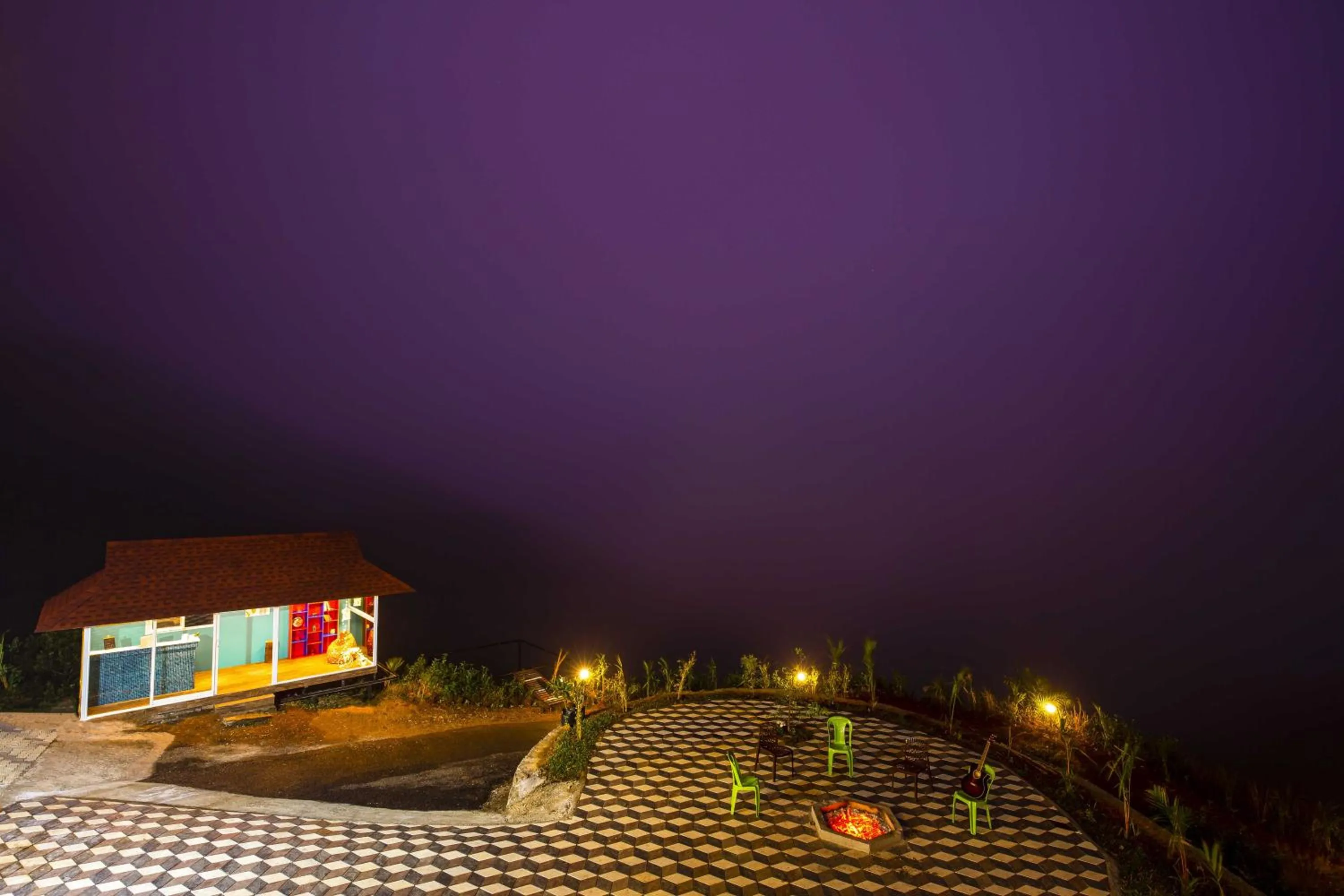 Night in Zostel Vagamon
