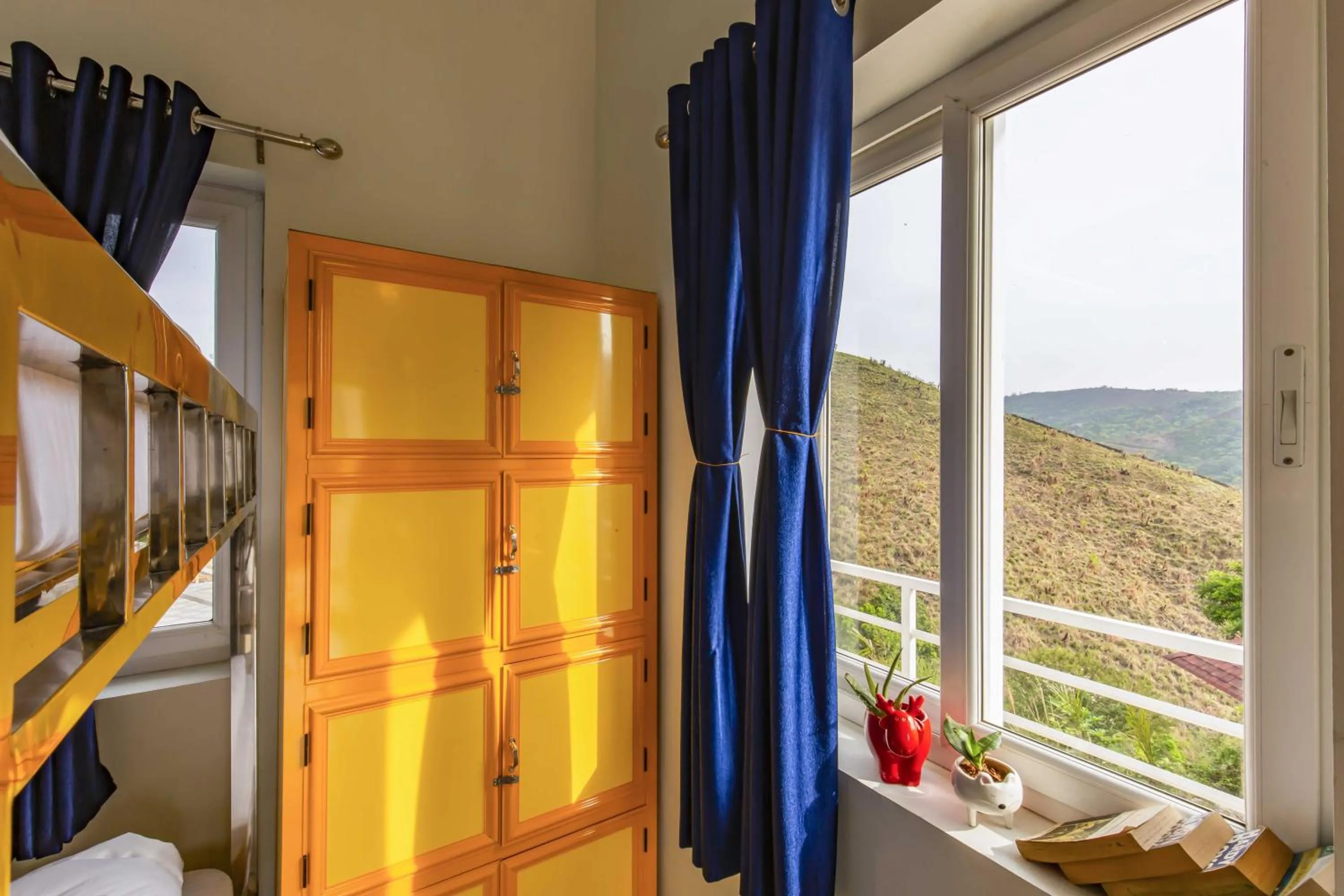 Bed in Zostel Vagamon