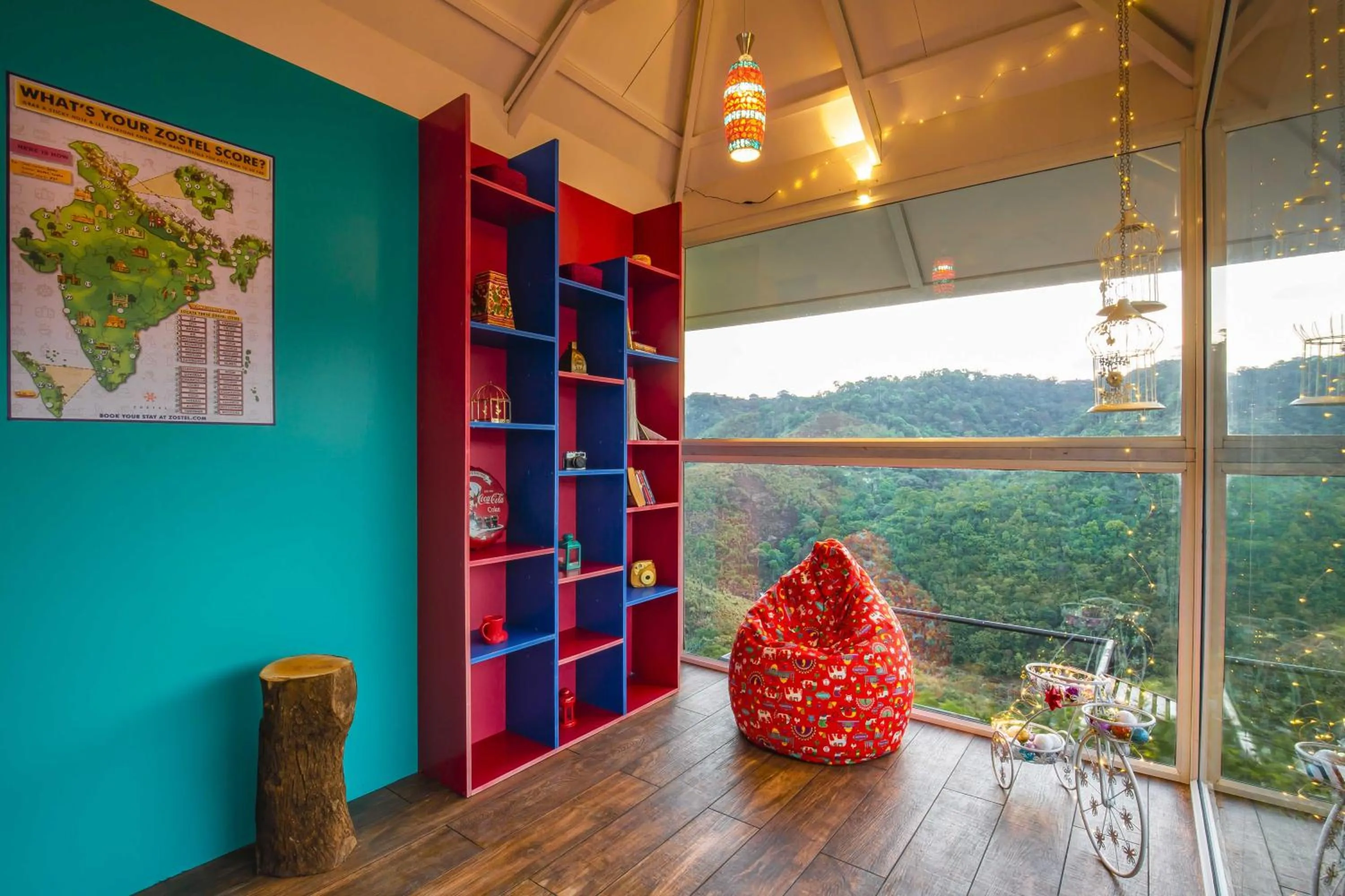 View (from property/room) in Zostel Vagamon