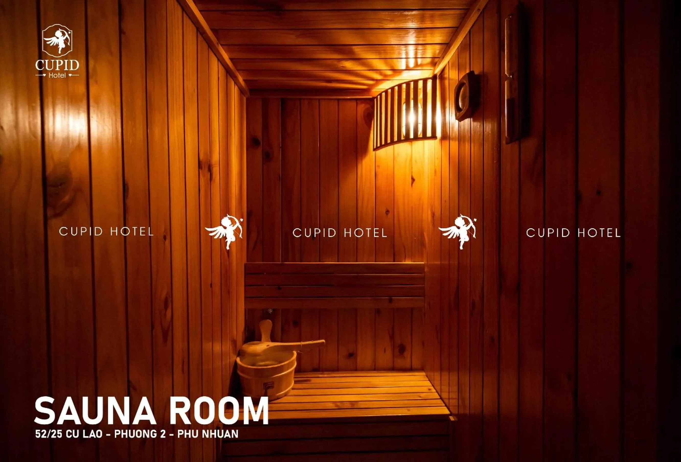 Sauna in Cupid Hotel 2