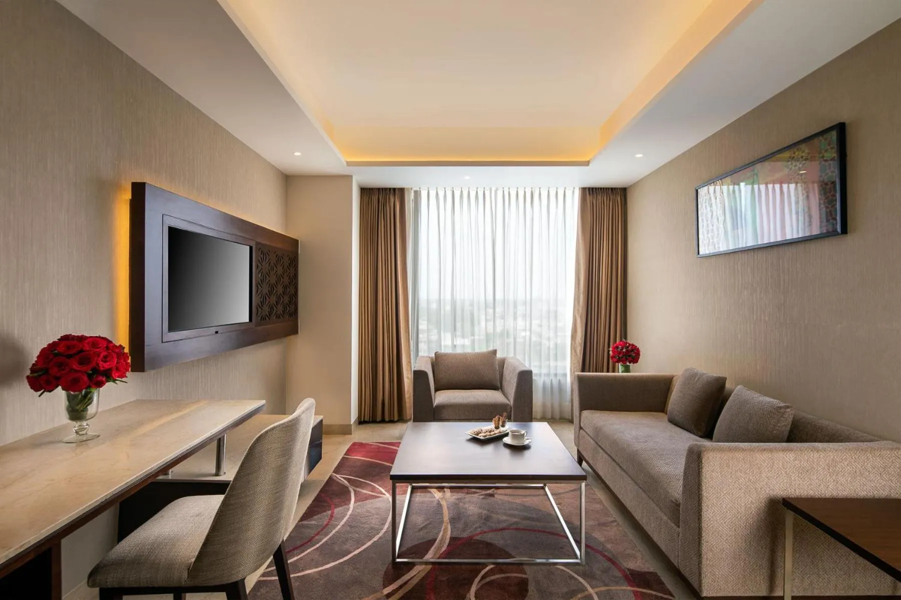 TV and multimedia in Nirvana Sarovar Portico Gorakhpur