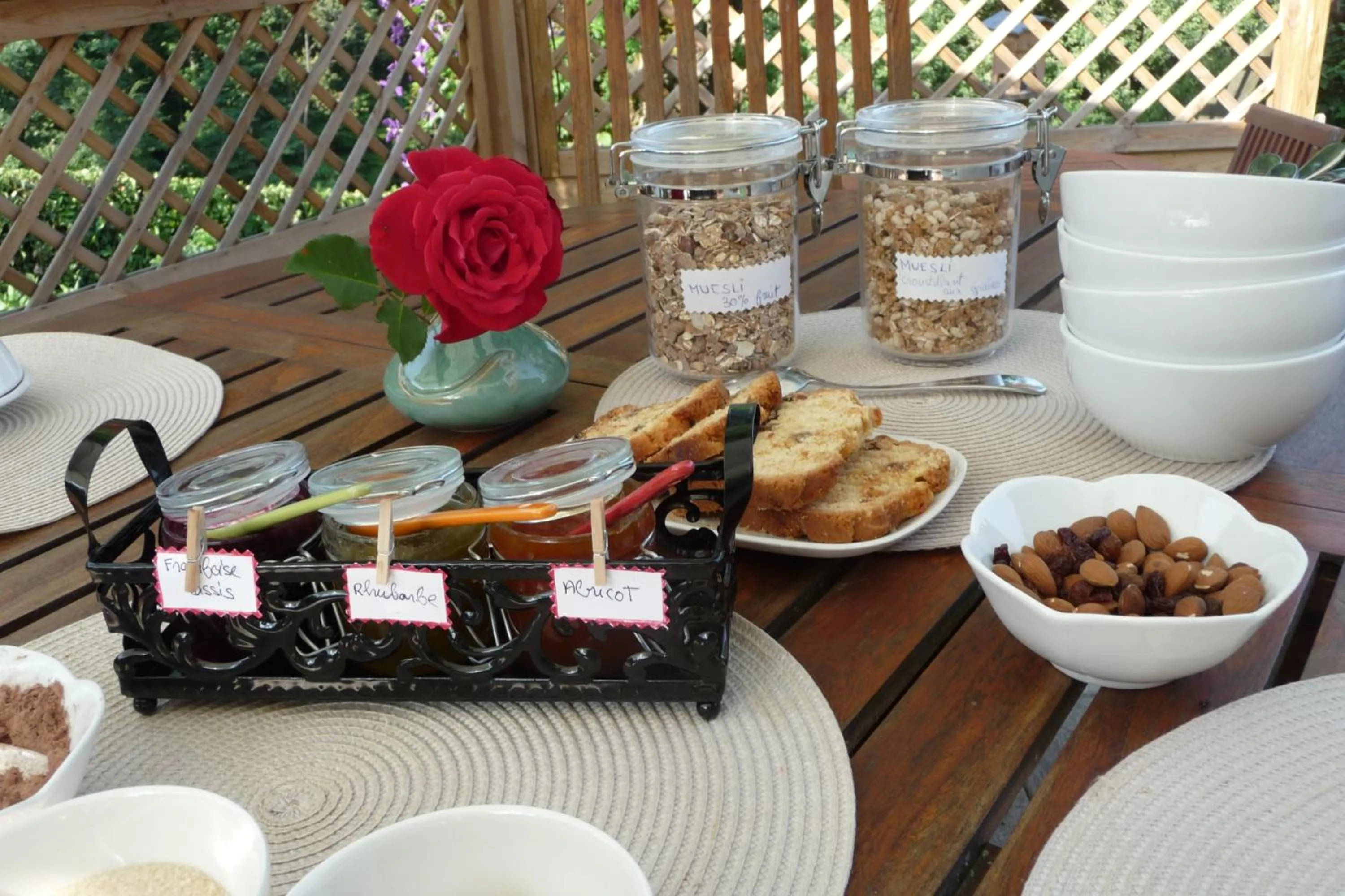 Food and drinks in Le Relais des Malettes Chambres d'hôtes B&B