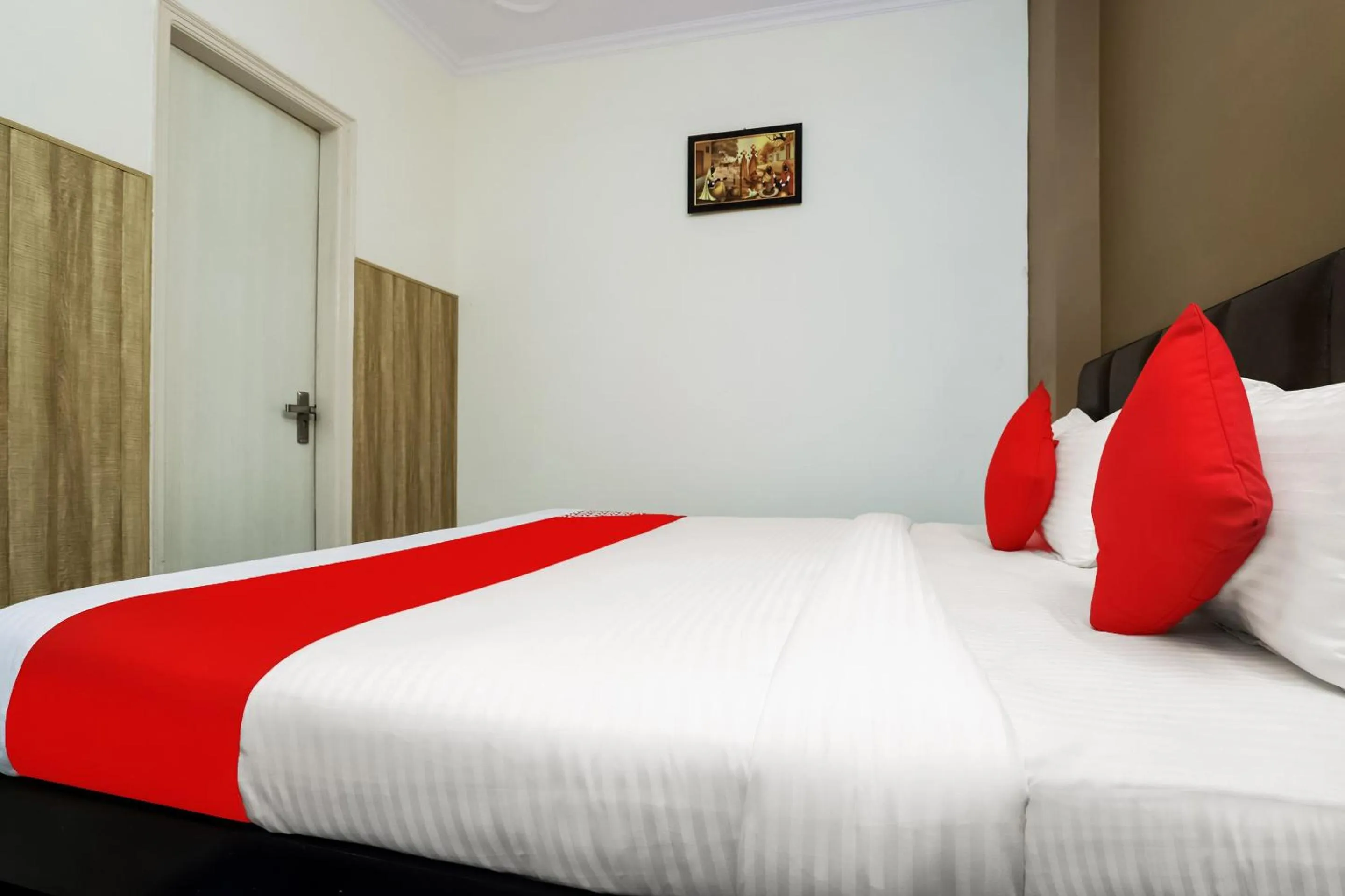 Bedroom, Bed in Collection O Ramji Grand Near Tdi Mall