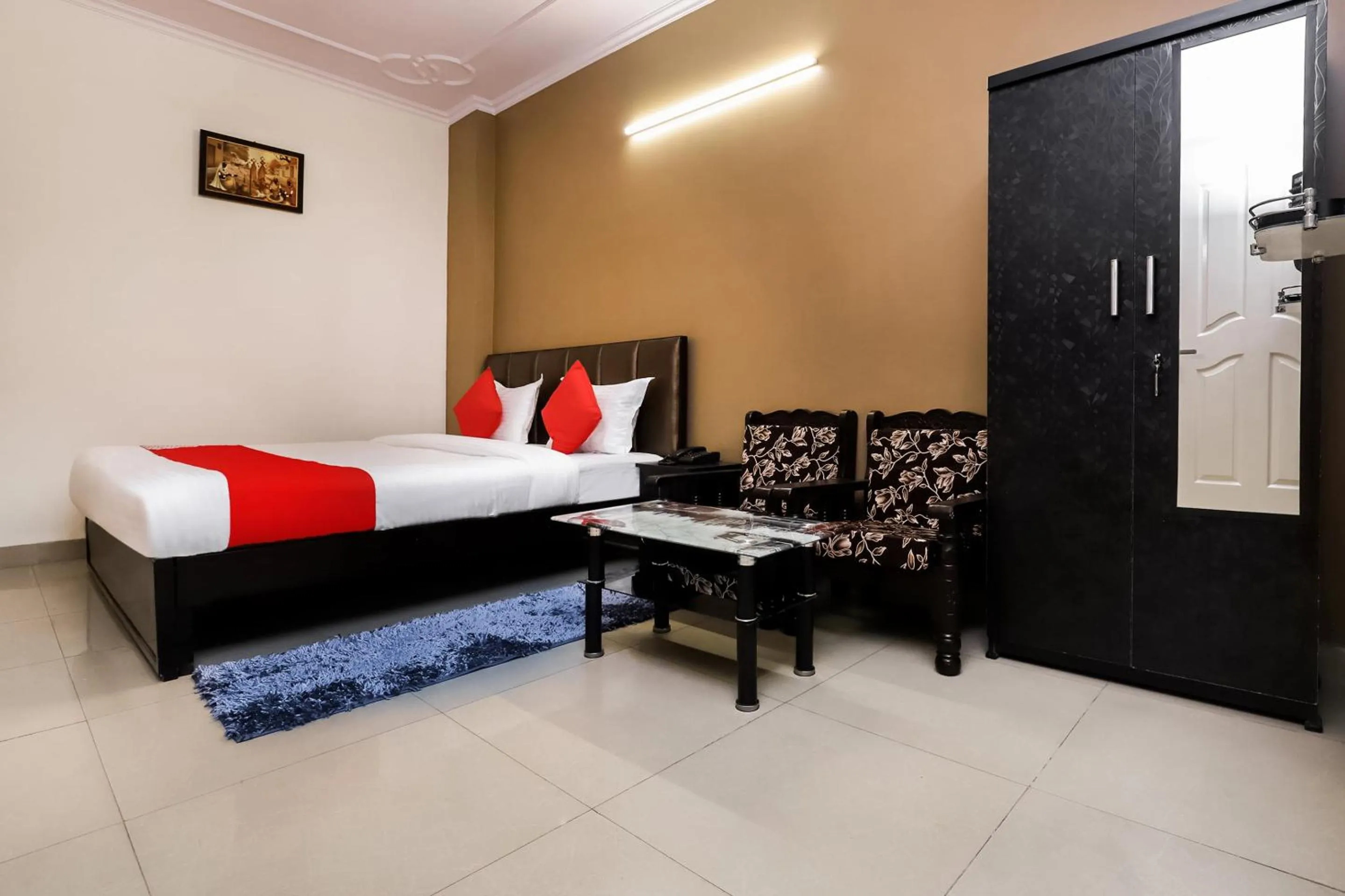 Bedroom, Bed in Collection O Ramji Grand Near Tdi Mall