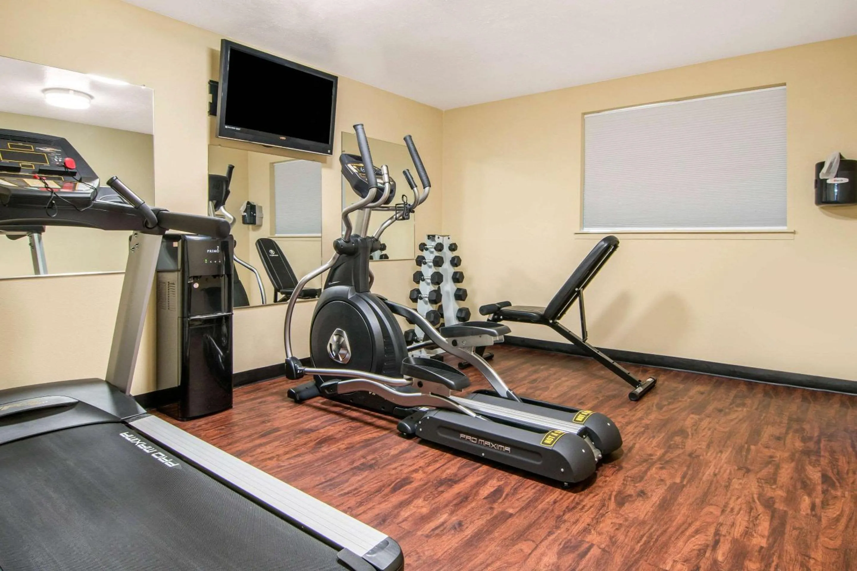 Fitness centre/facilities in Quality Inn & Suites Albany Corvallis
