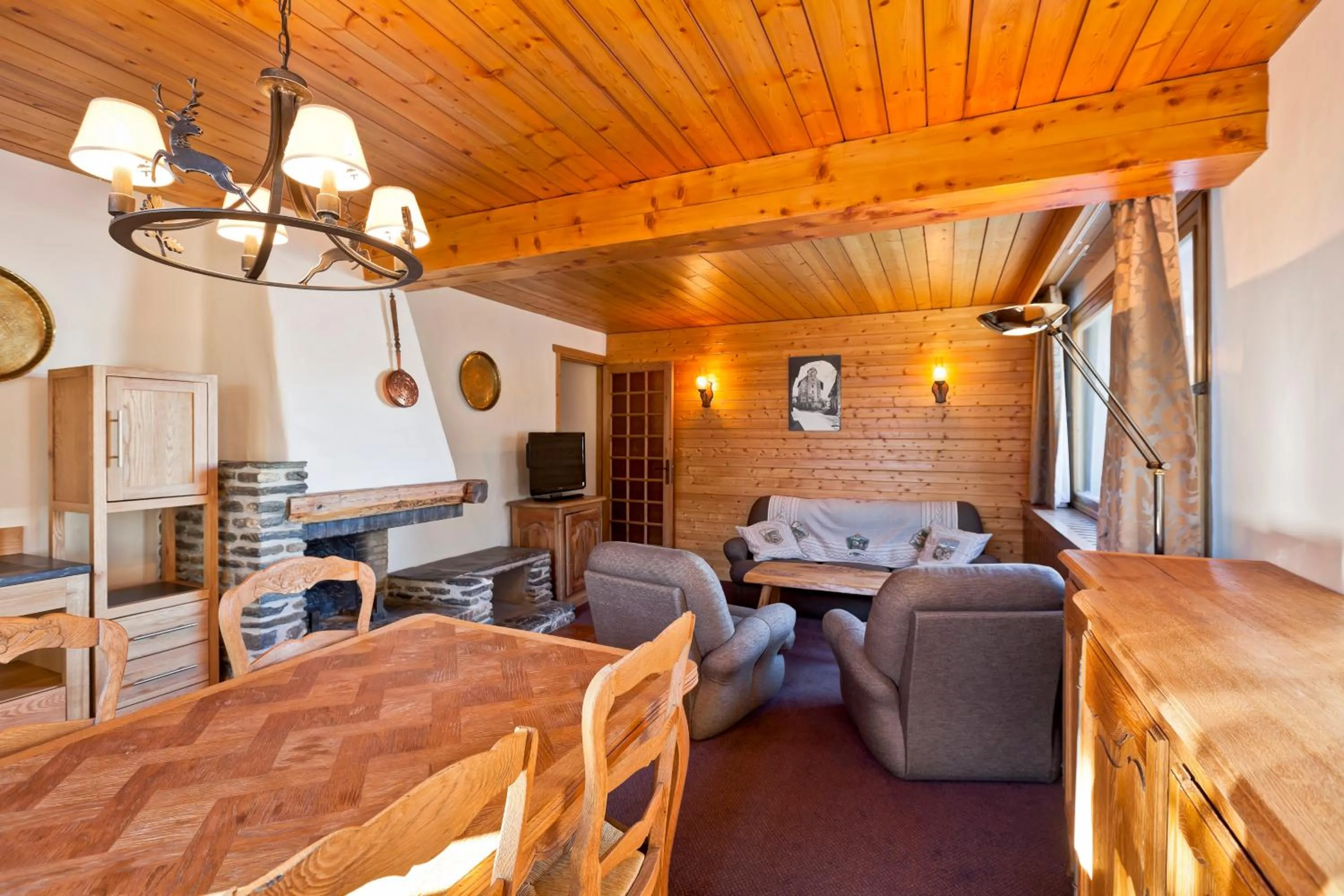 Living room in Hotel les Flocons