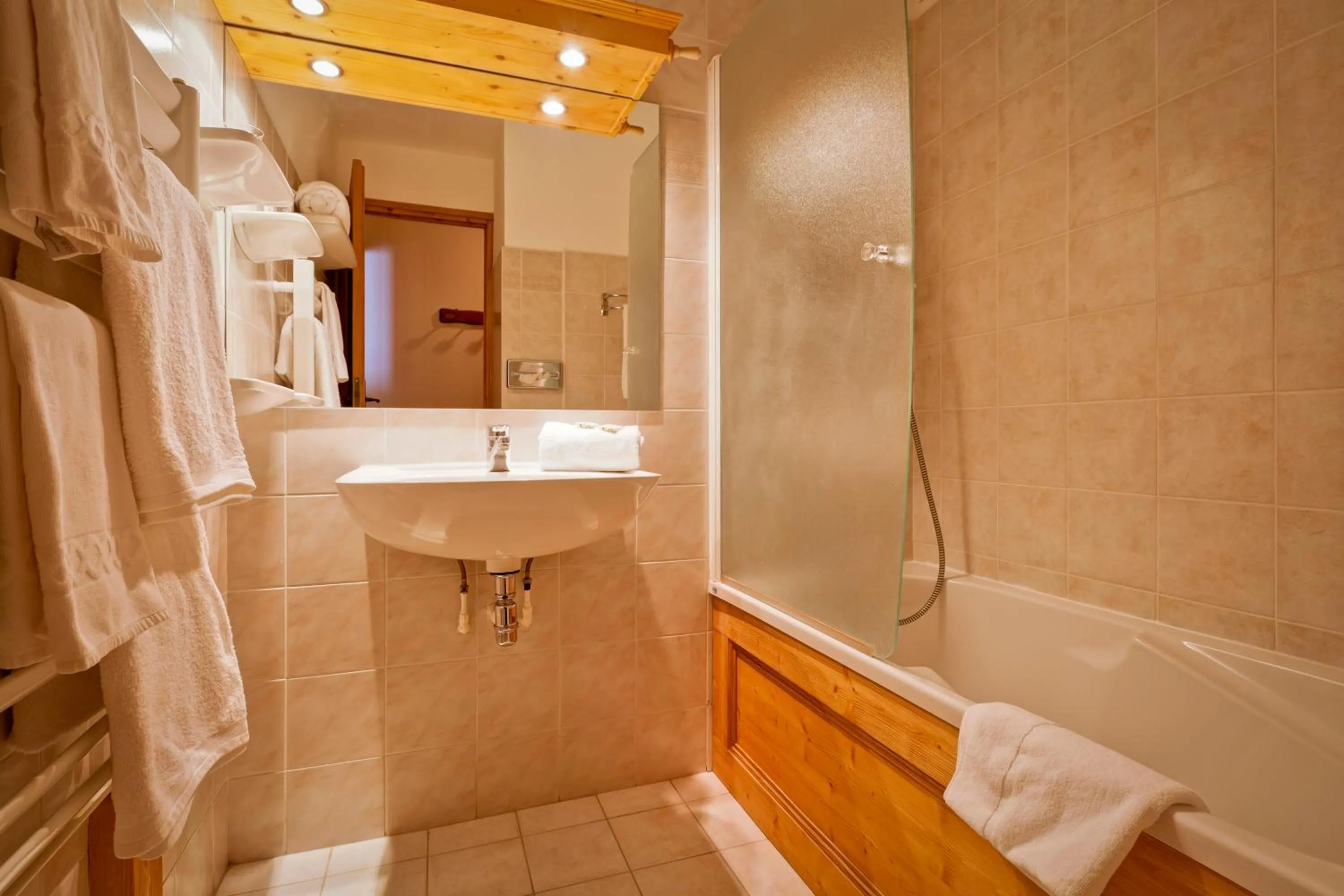 Shower in Hotel les Flocons