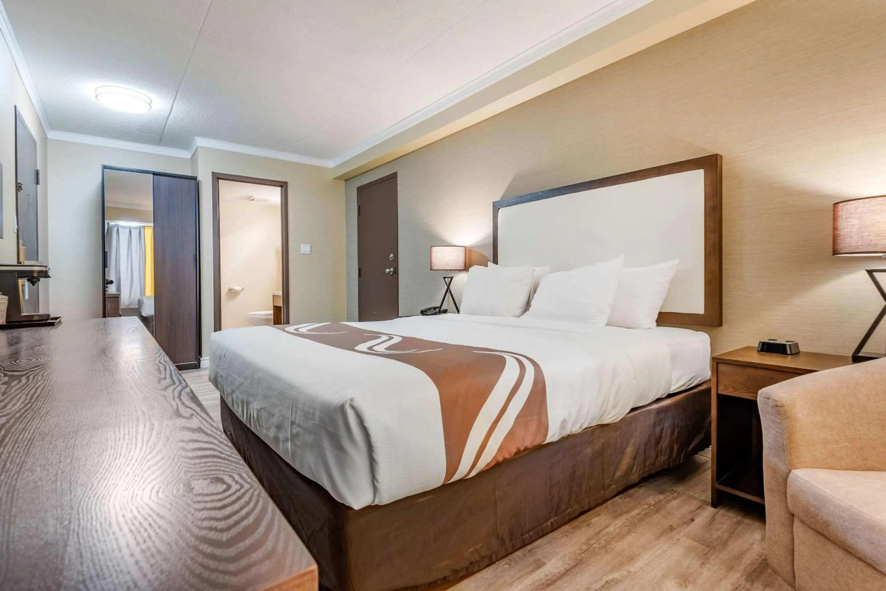 Photo of the whole room, Bed in Quality Inn & Suites