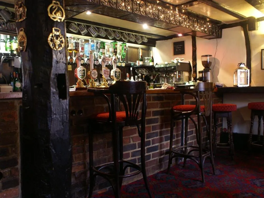 Lounge or bar in THE SARACENS HEAD INN
