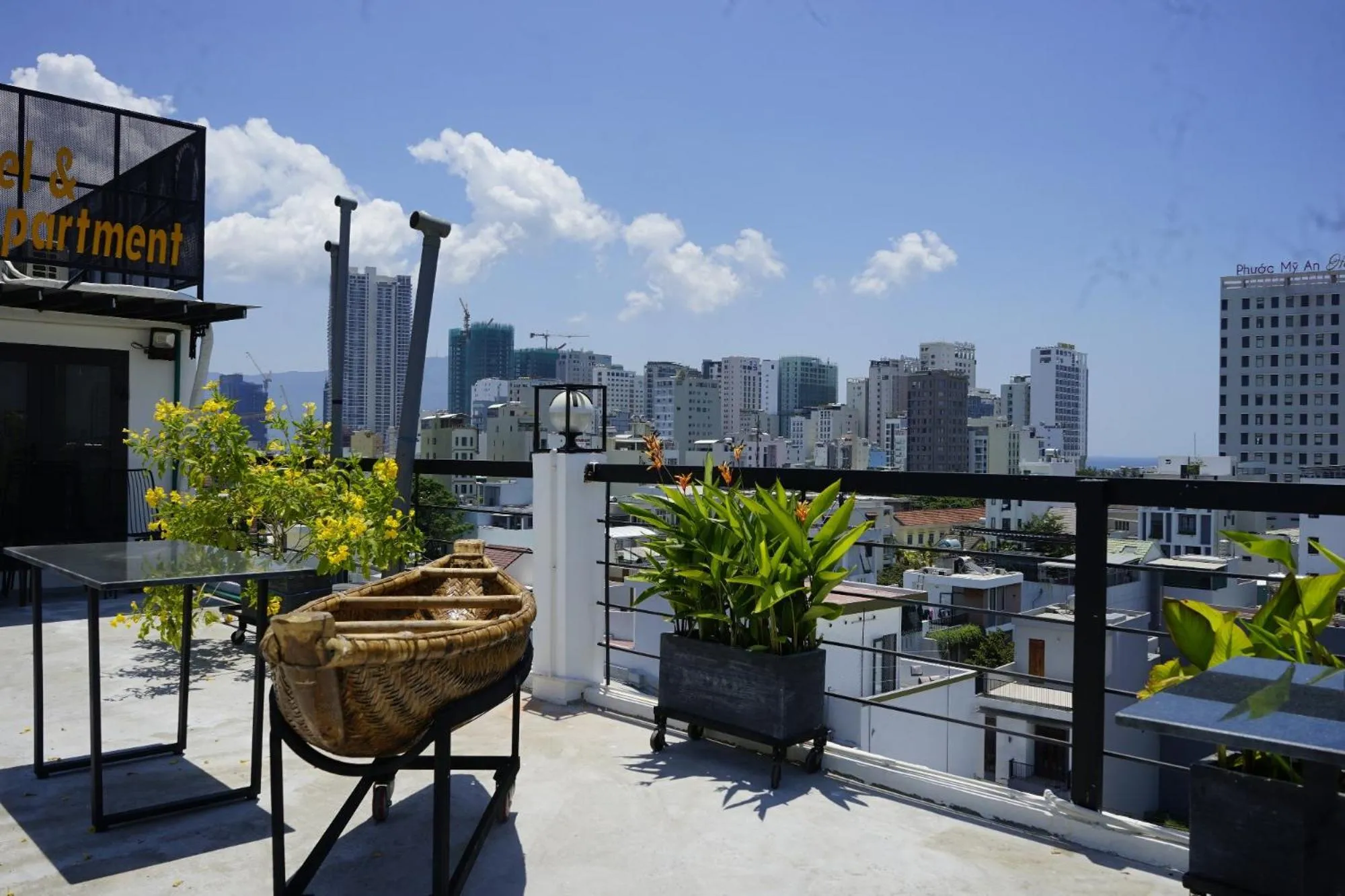 Bird's eye view in Oasis Hotel & Apartment