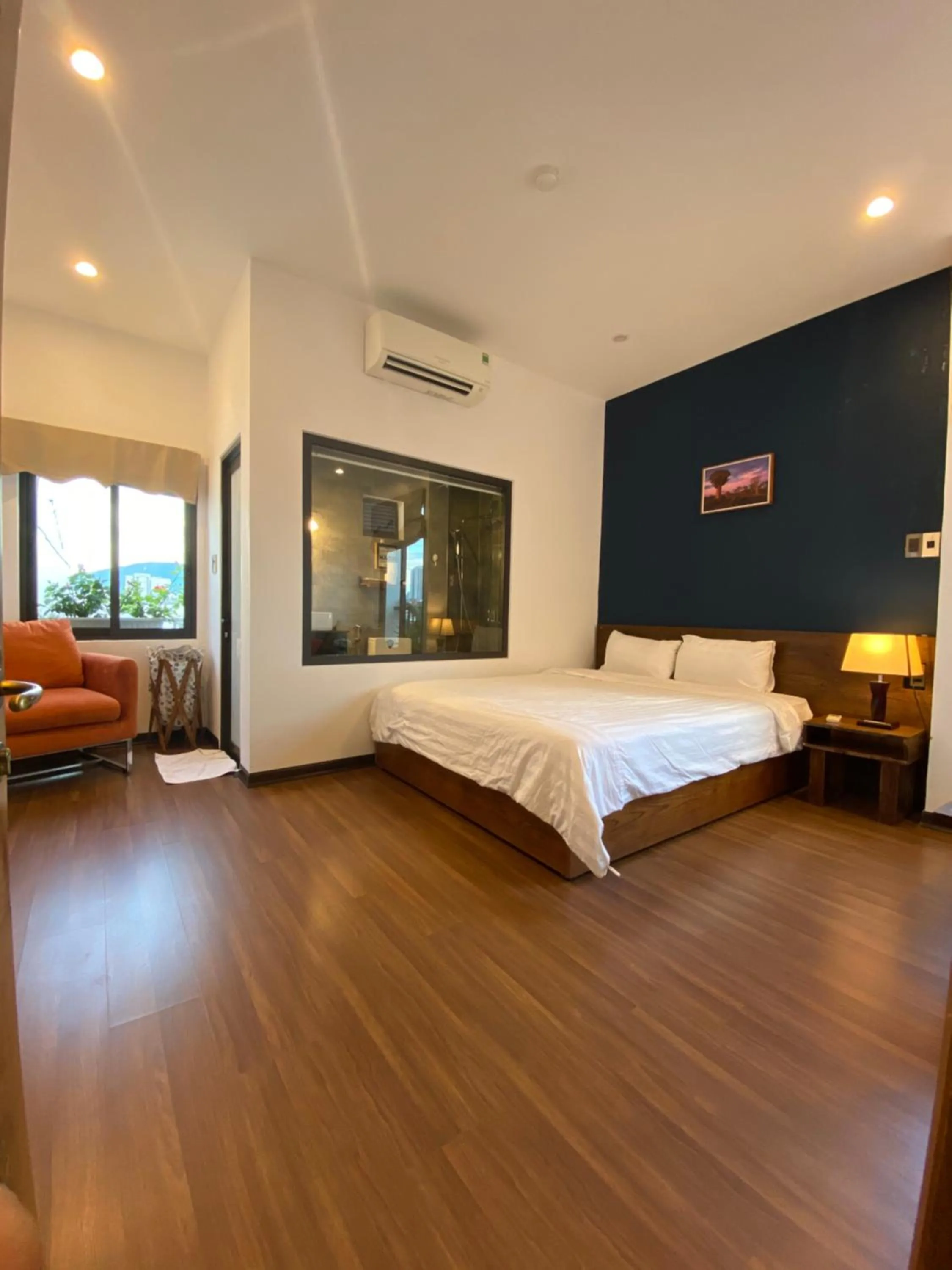 Bed in Oasis Hotel & Apartment