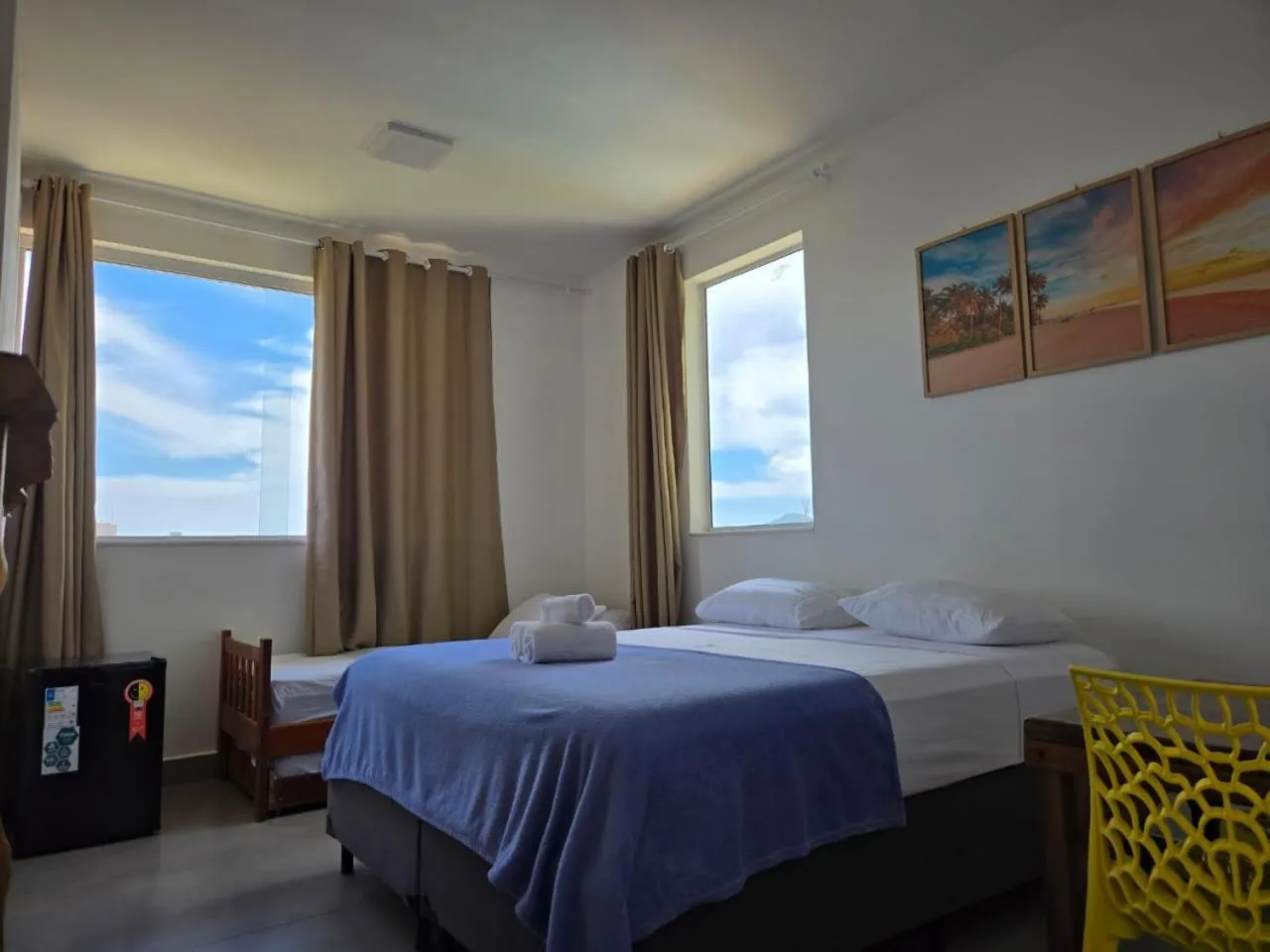 Bed in Apartamentos Casa da Pedra