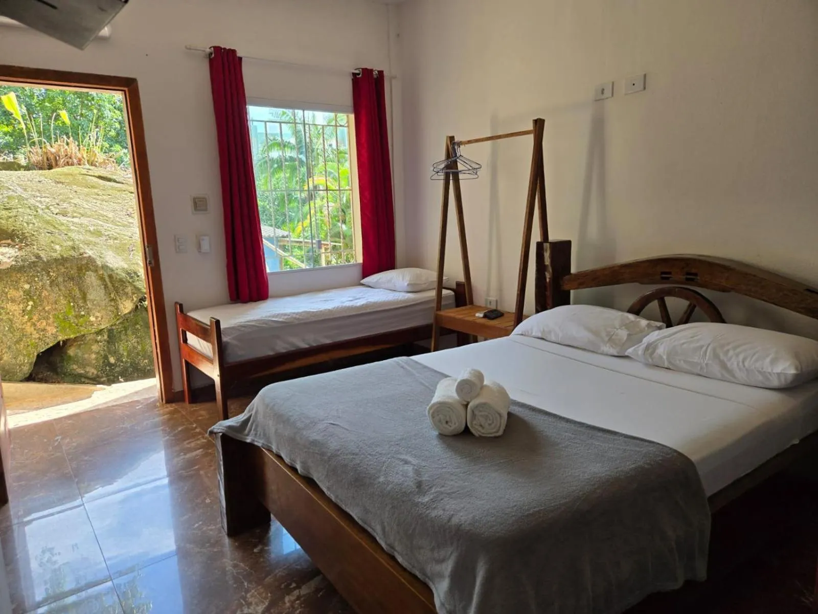 Bed in Apartamentos Casa da Pedra