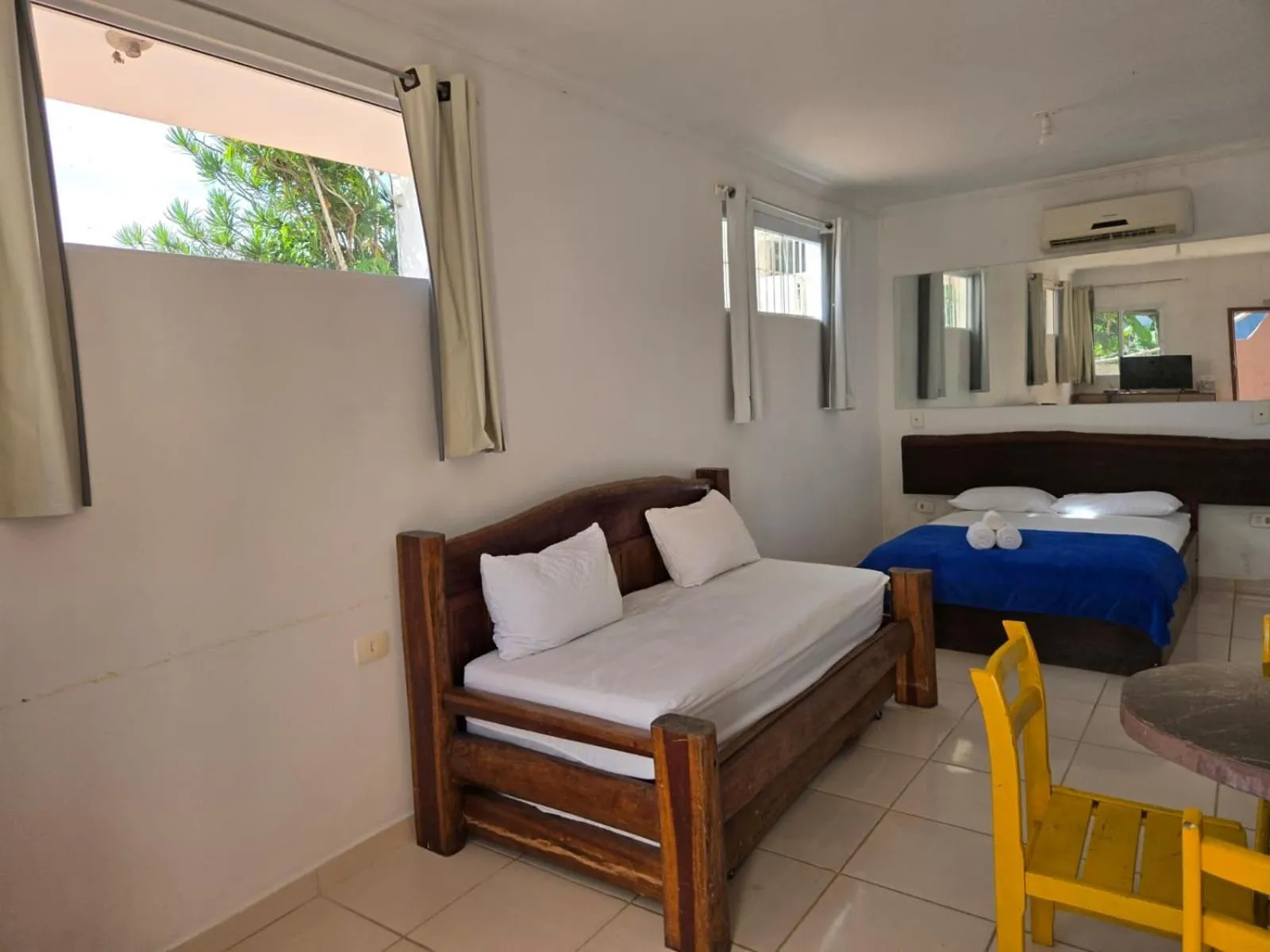 Bed in Apartamentos Casa da Pedra