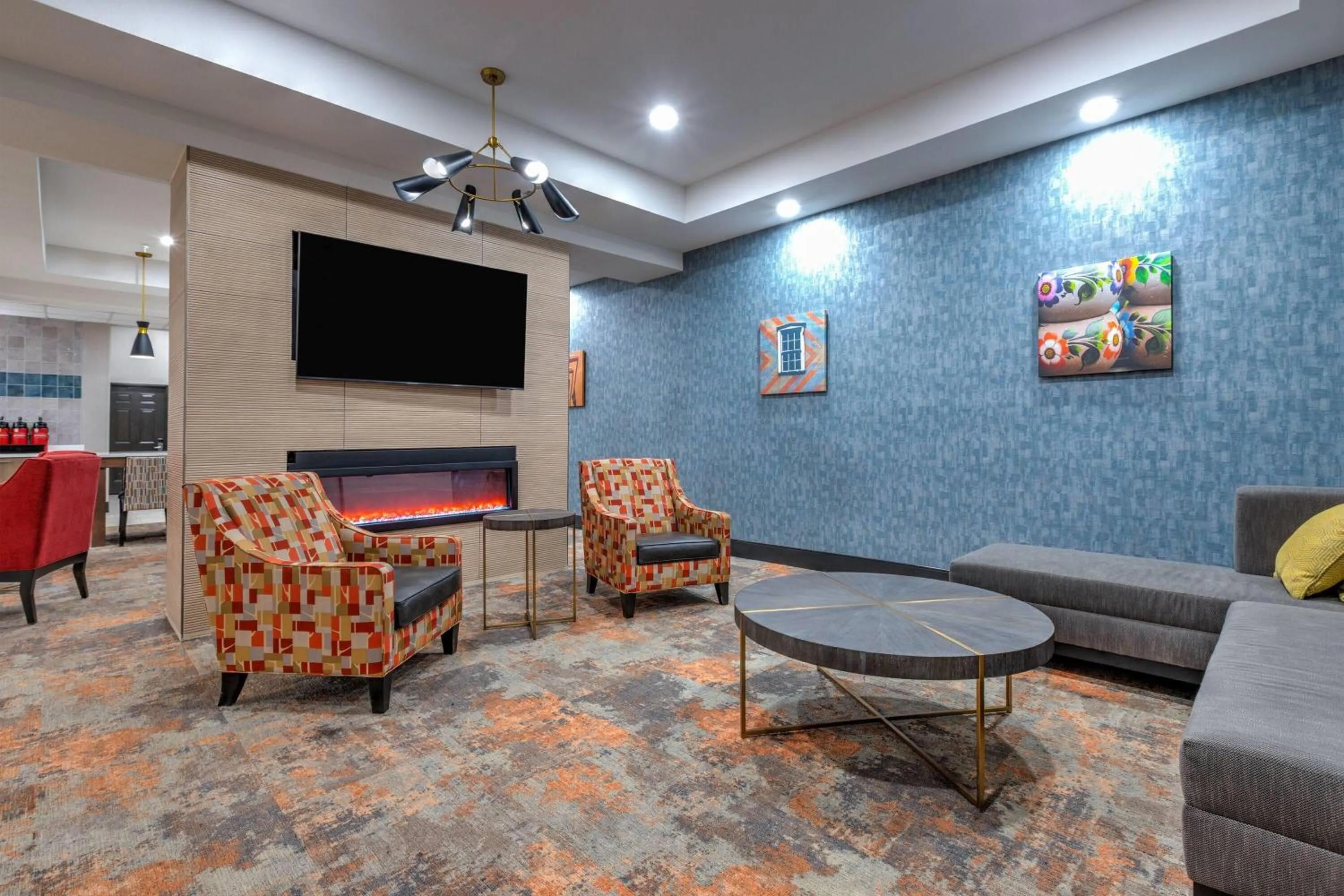 Lobby or reception in La Quinta by Wyndham Hobbs